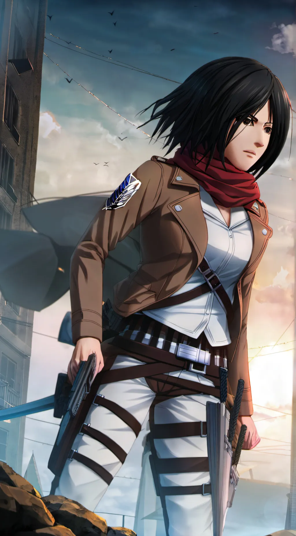 Talkie AI - Chat with mikasa