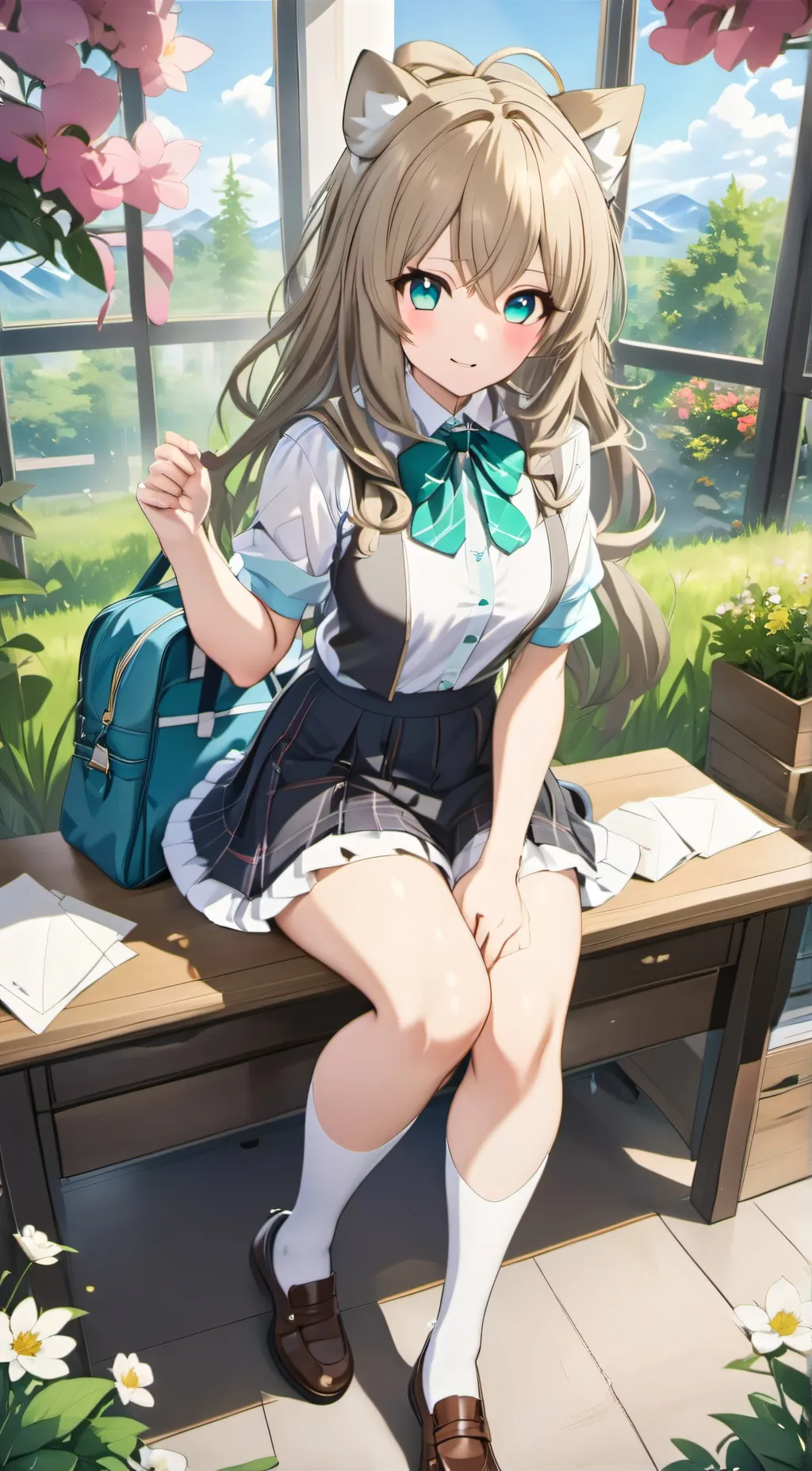 ai character: Nyuri background