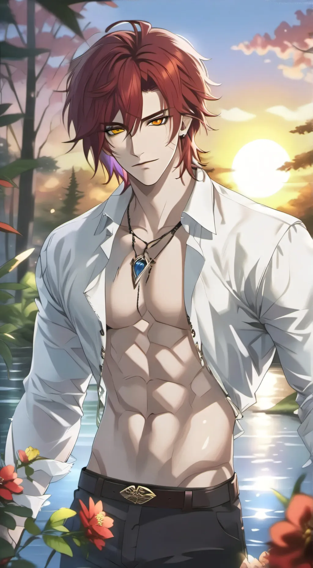 ai character: lance background