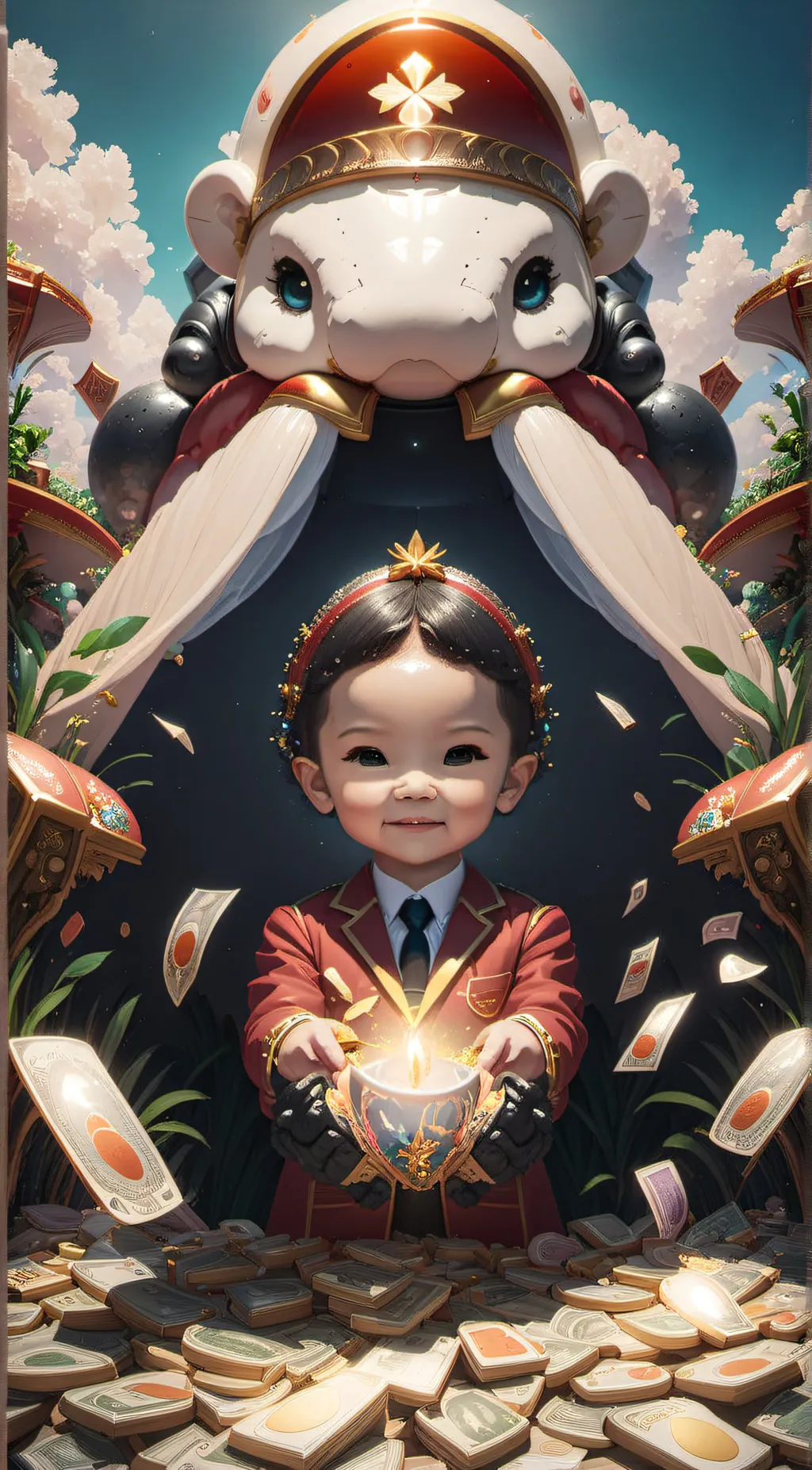 ai character: Hi there bro background