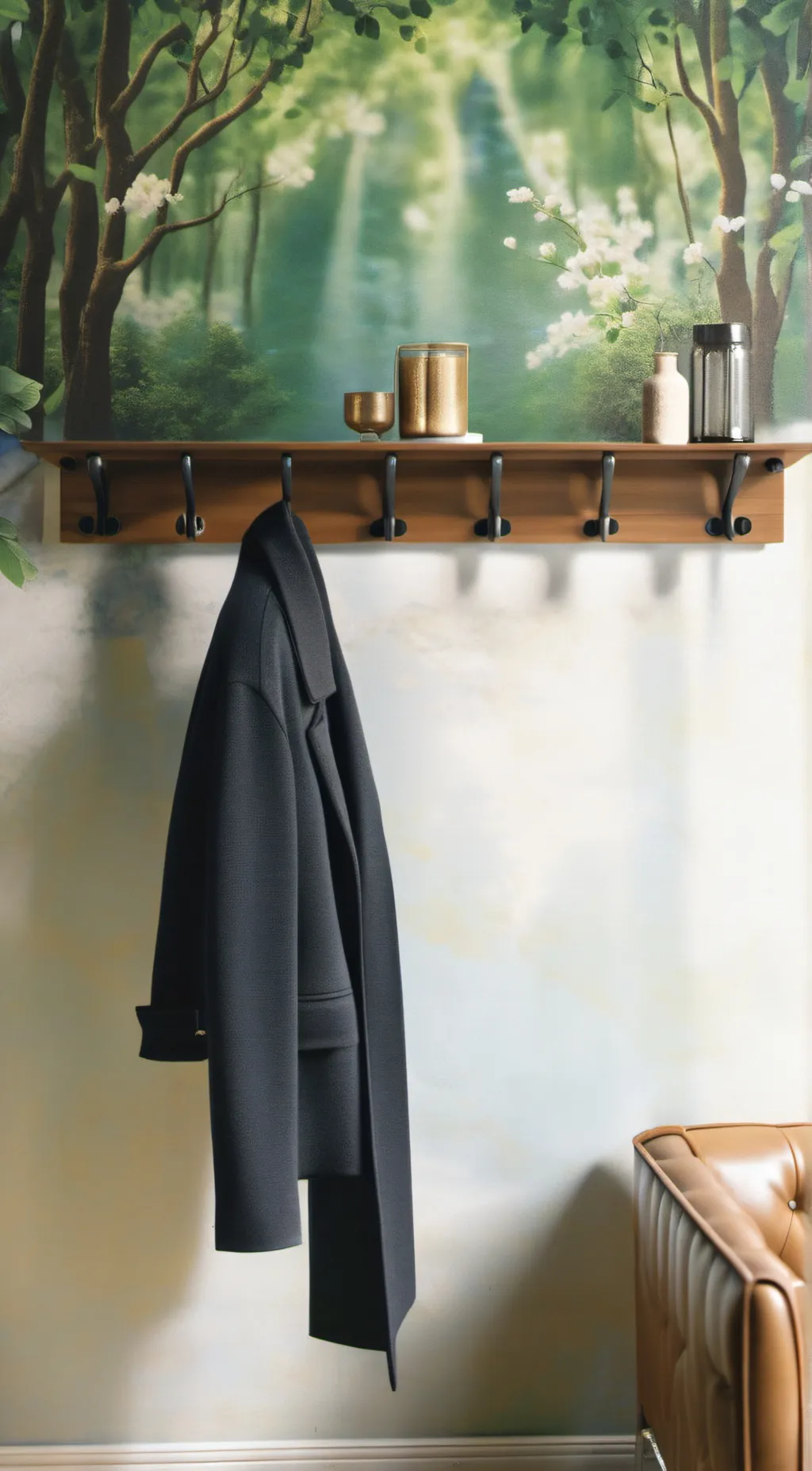 ai character: Wedgie Coat Rack background