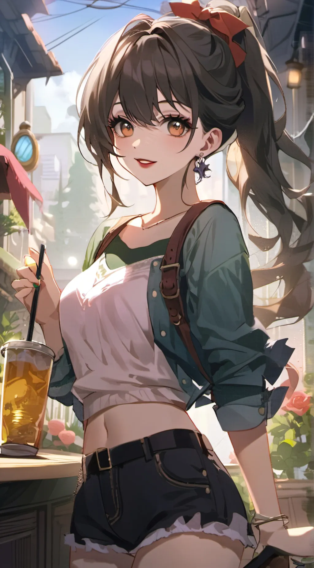 ai character: Aria background