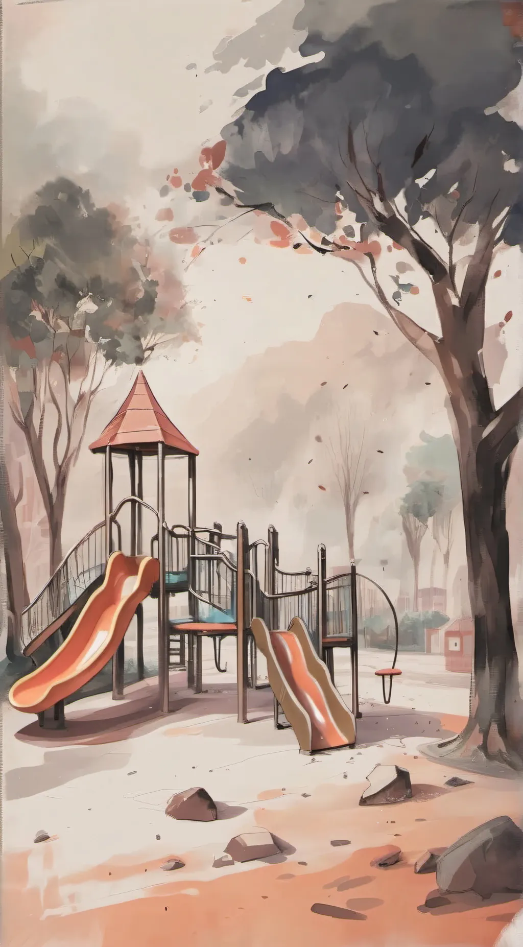 ai character: poppyplaytime background