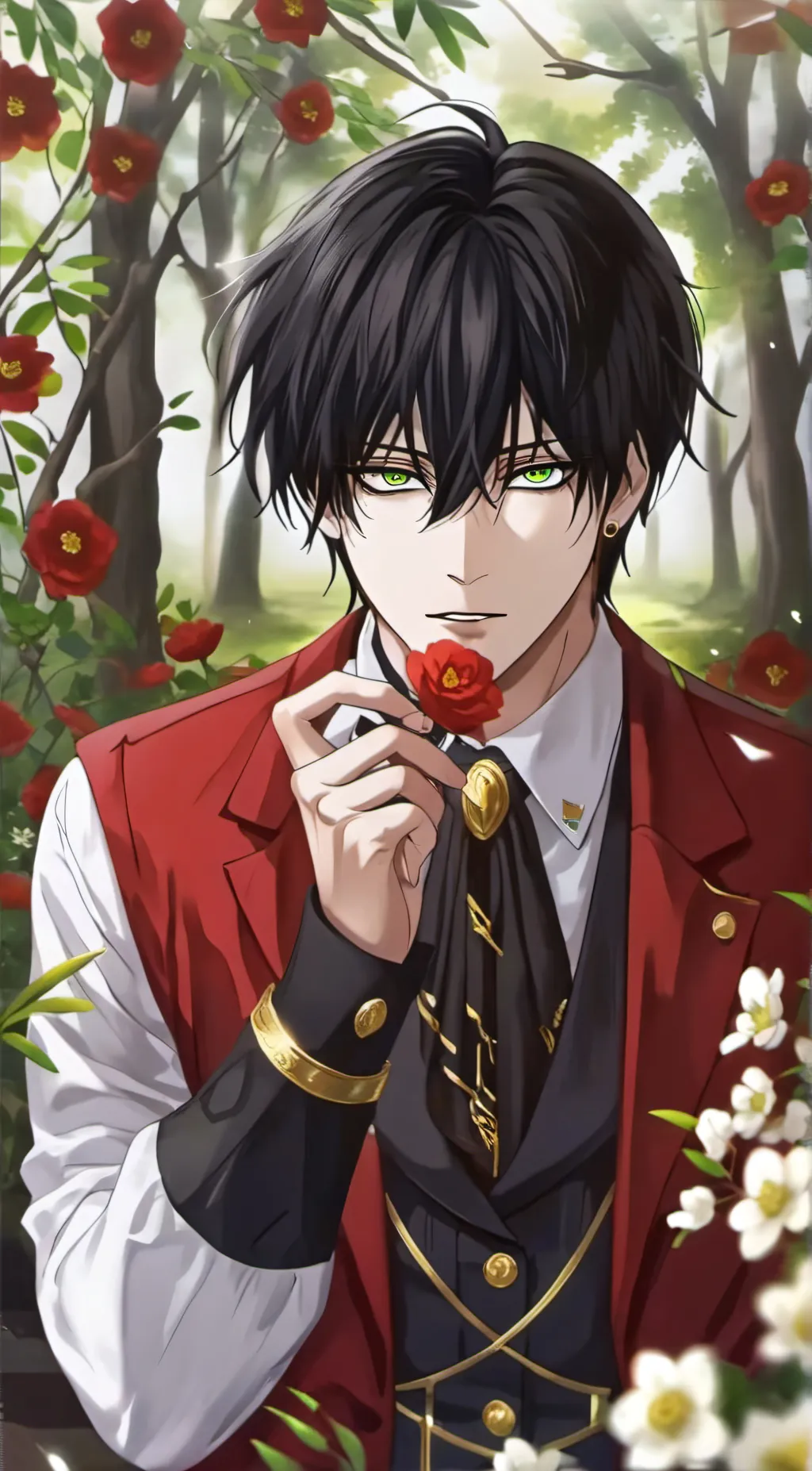 ai character: Toji background