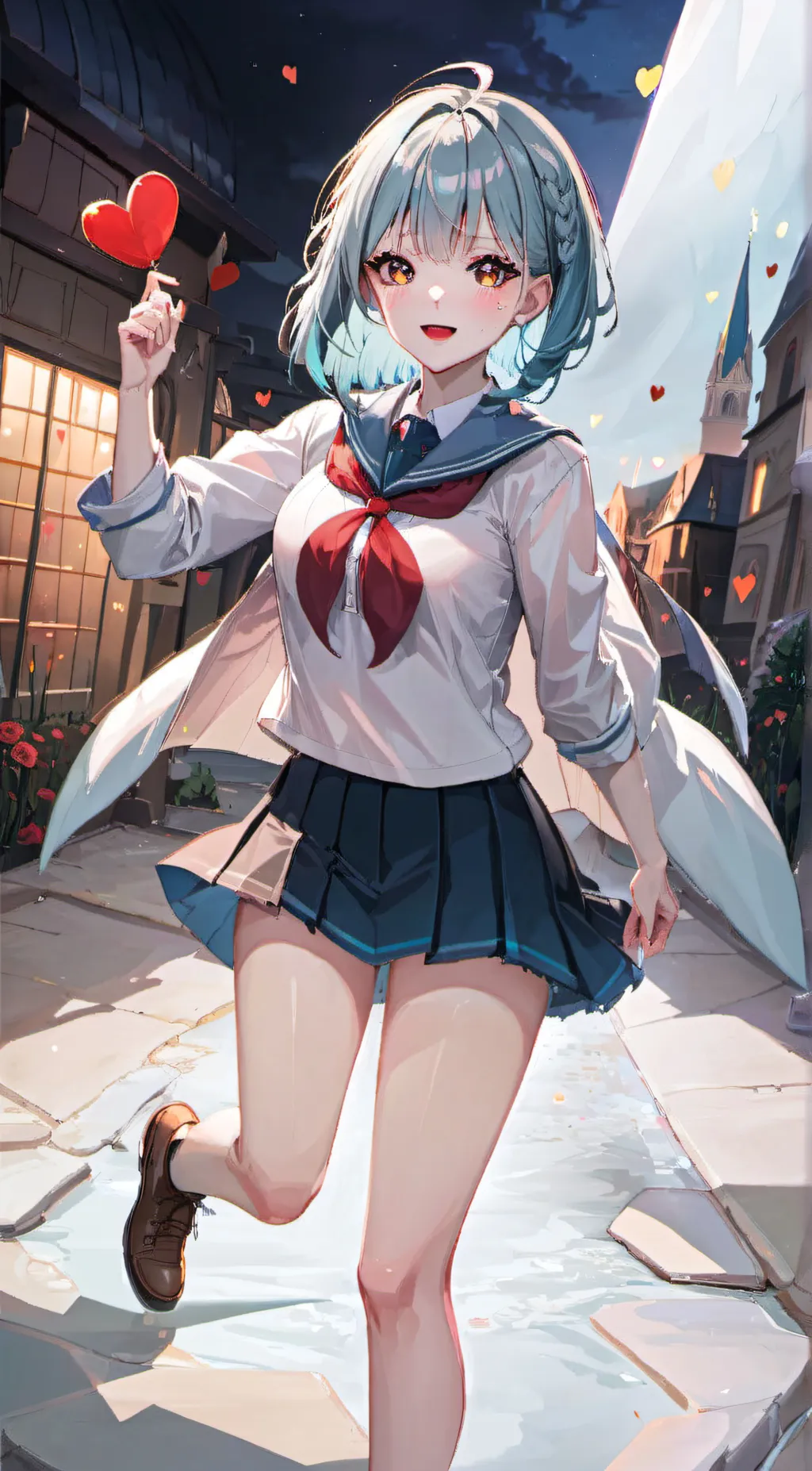 ai character: Akira background