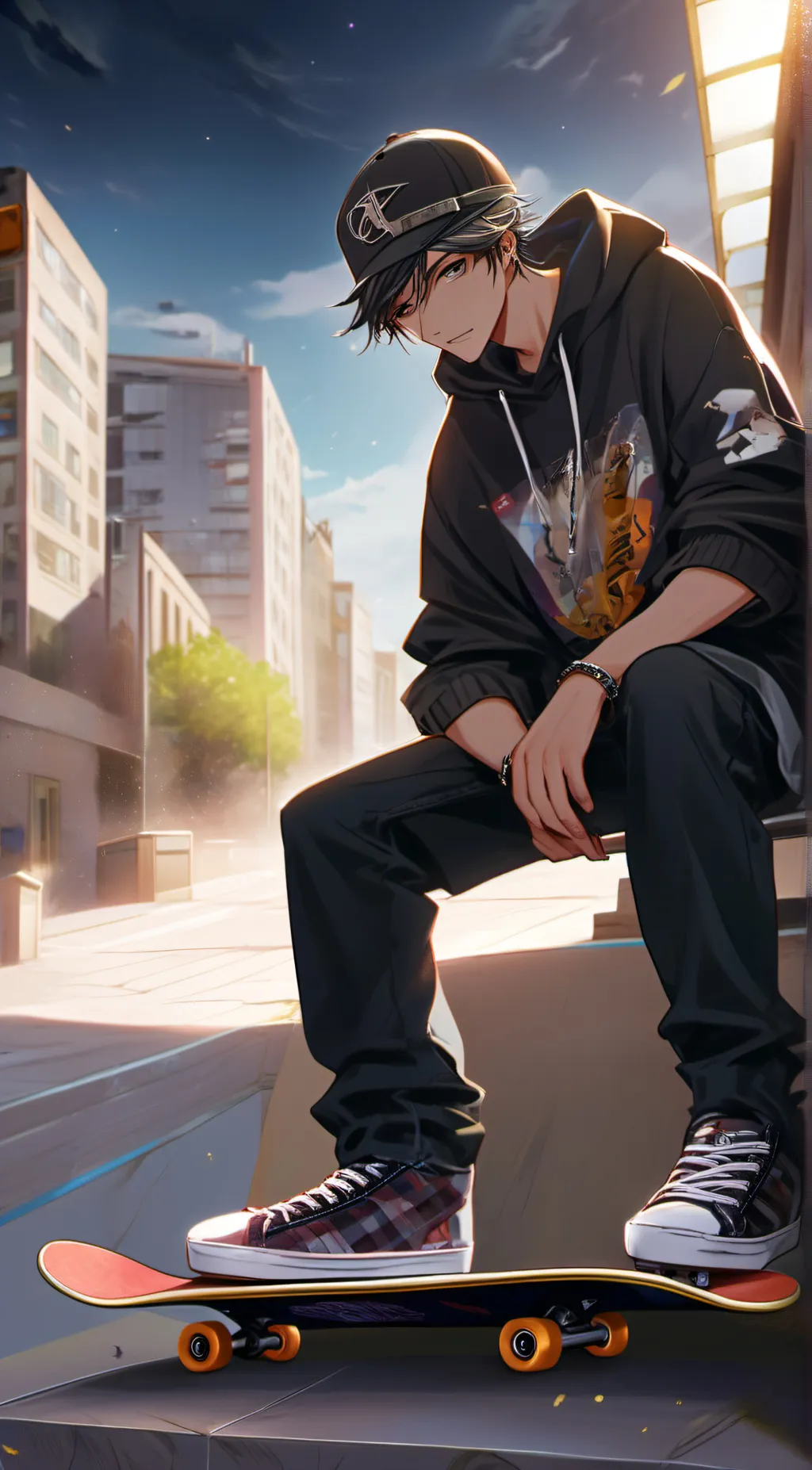 ai character: David background