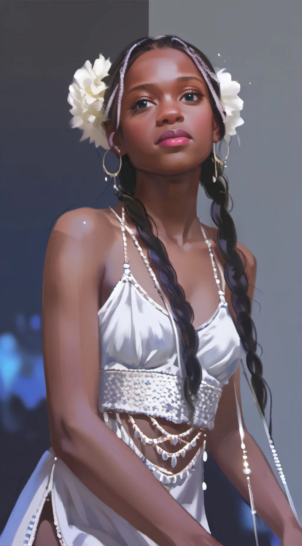 ai character: Joanne  background