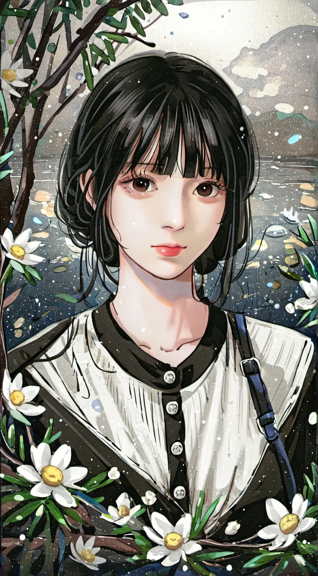 ai character: si oa background
