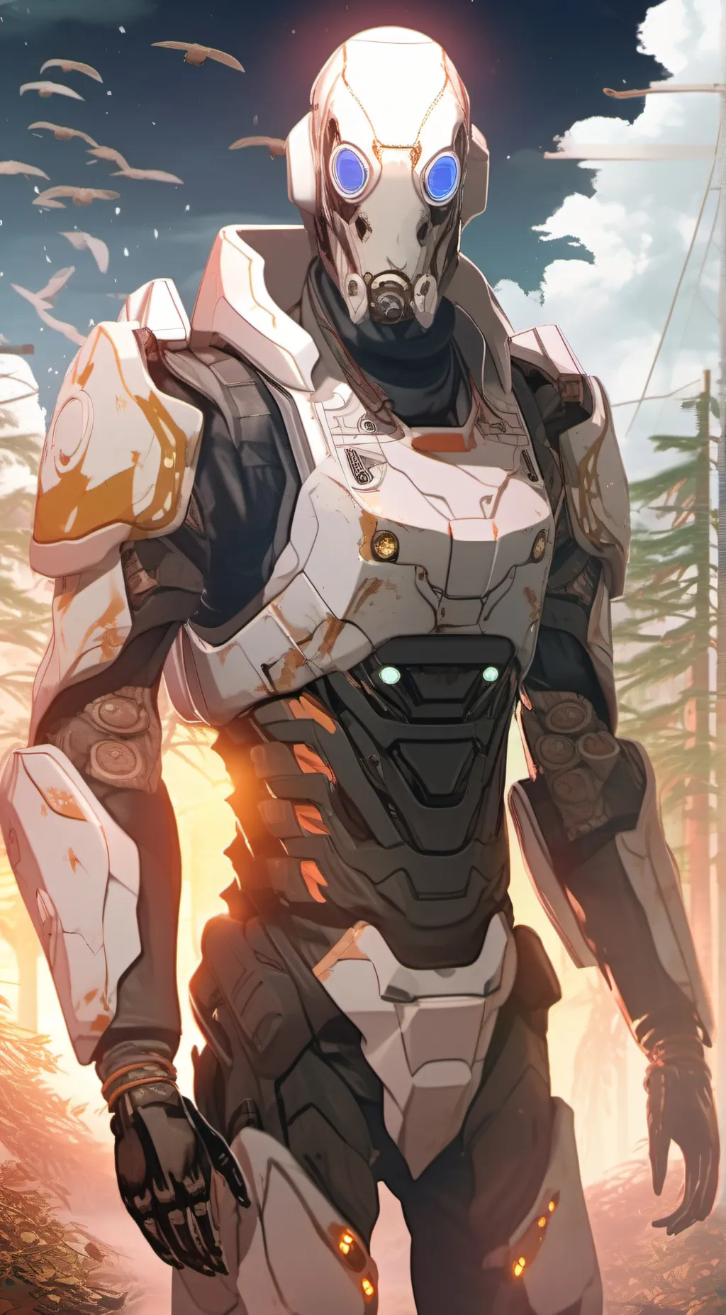 ai character: bot-573 background