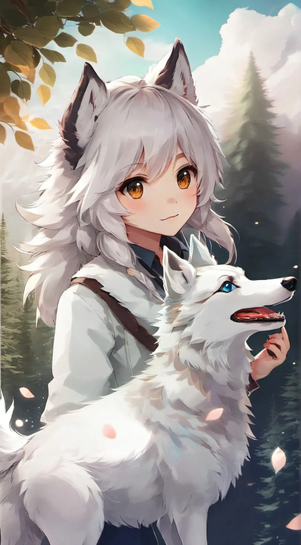 ai character: Amy  background
