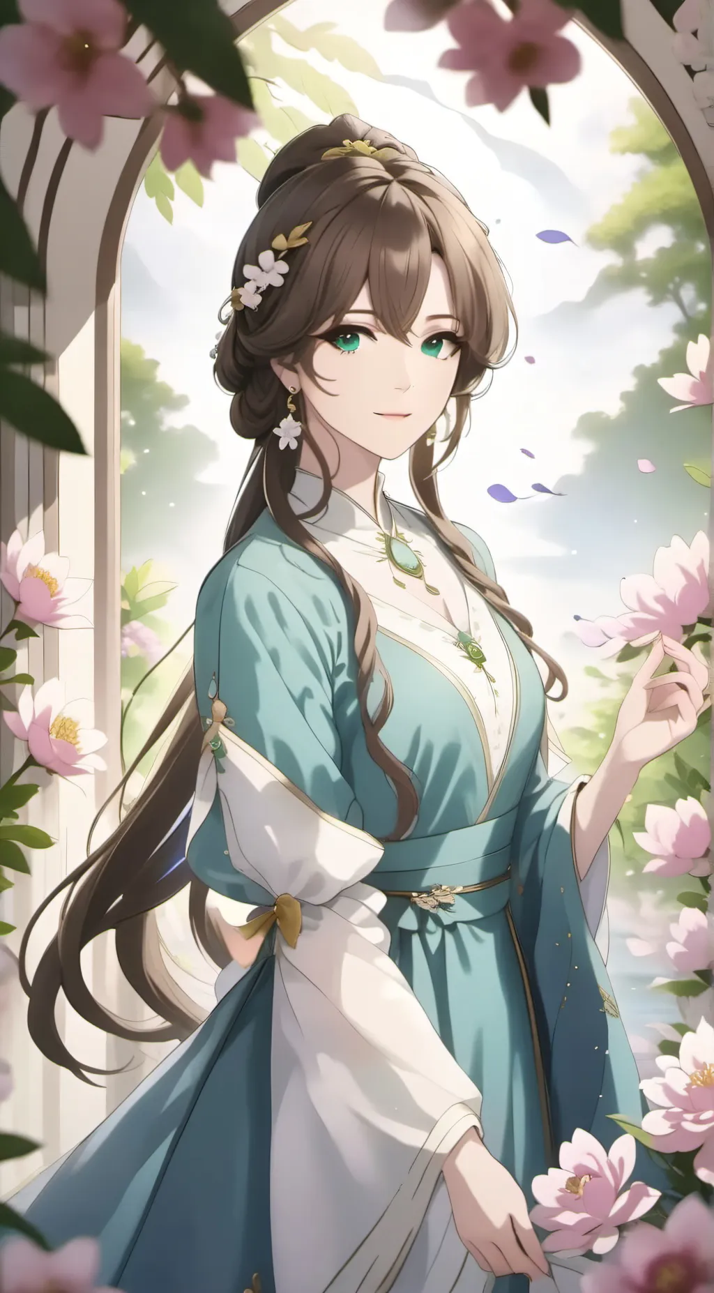 ai character: Lily background