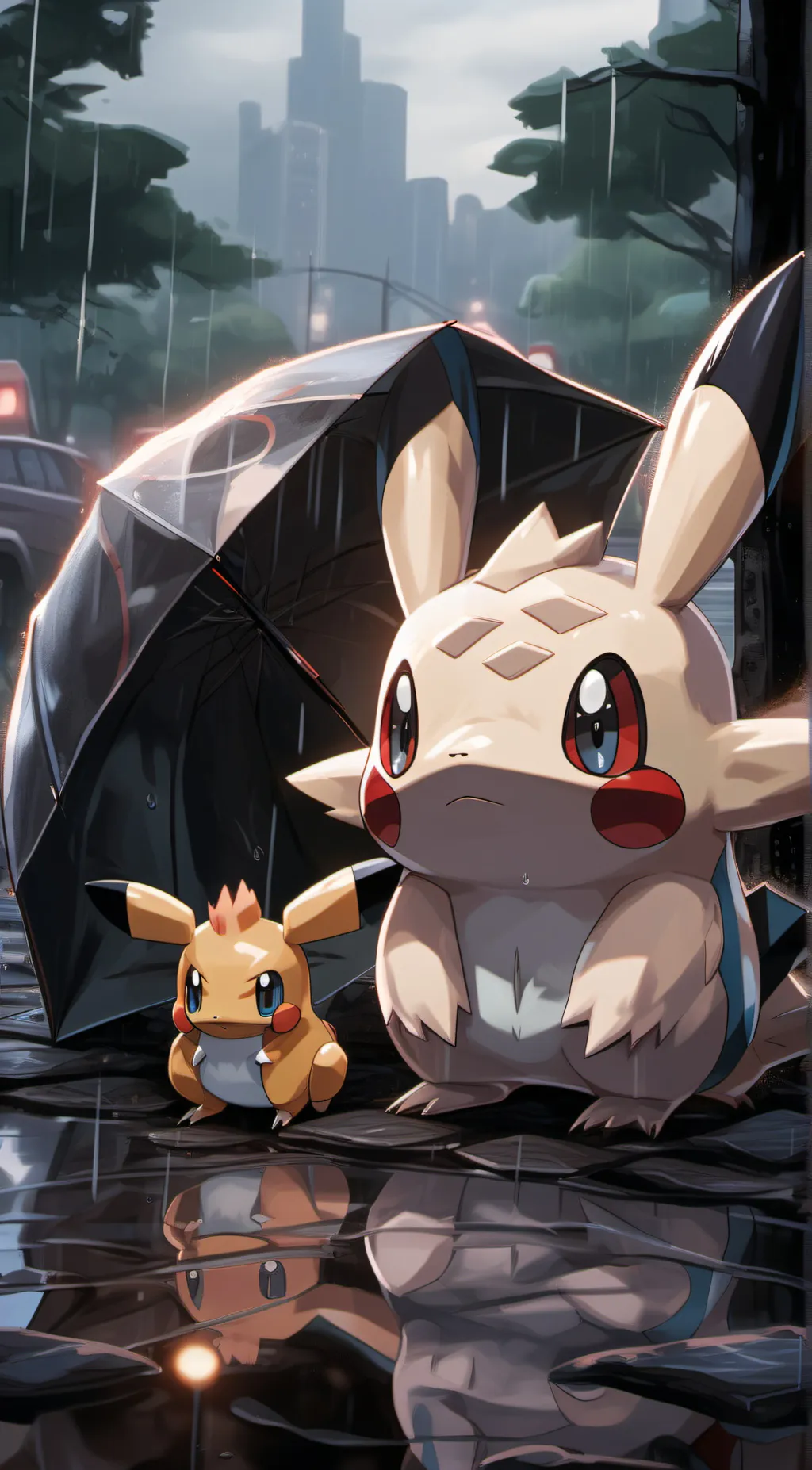 ai character: pokmon background
