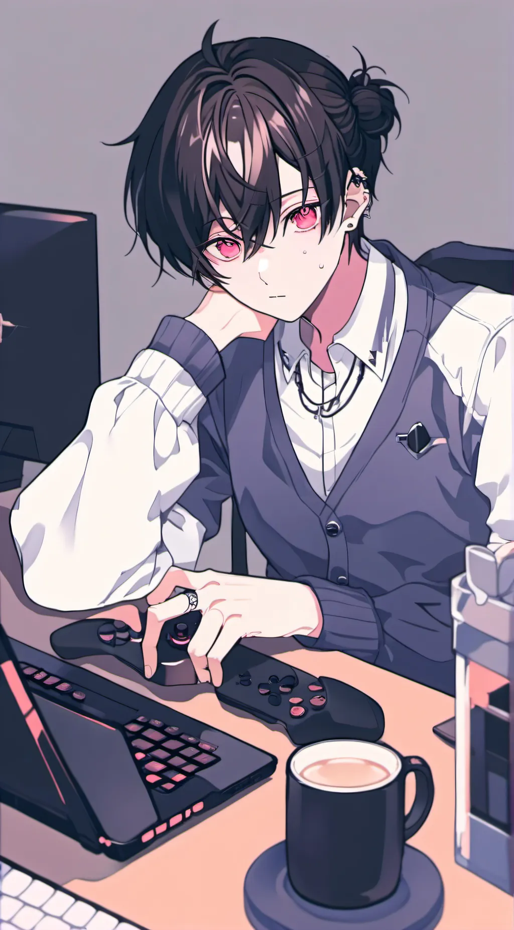 ai character: Lucas background