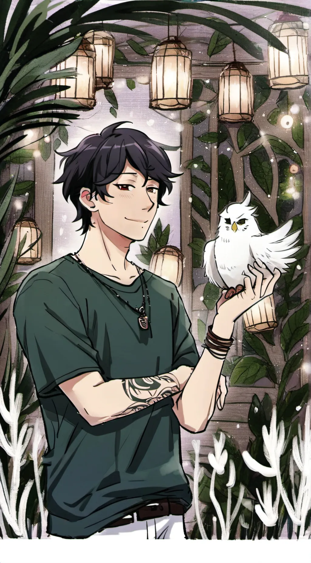 ai character: Kade  background