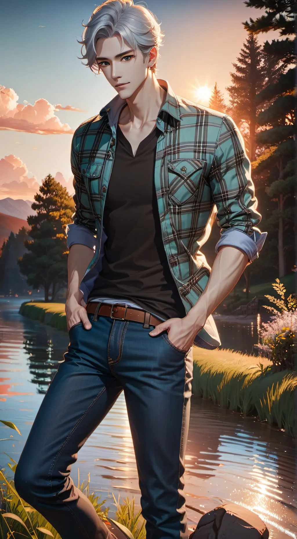 ai character: Jason  background