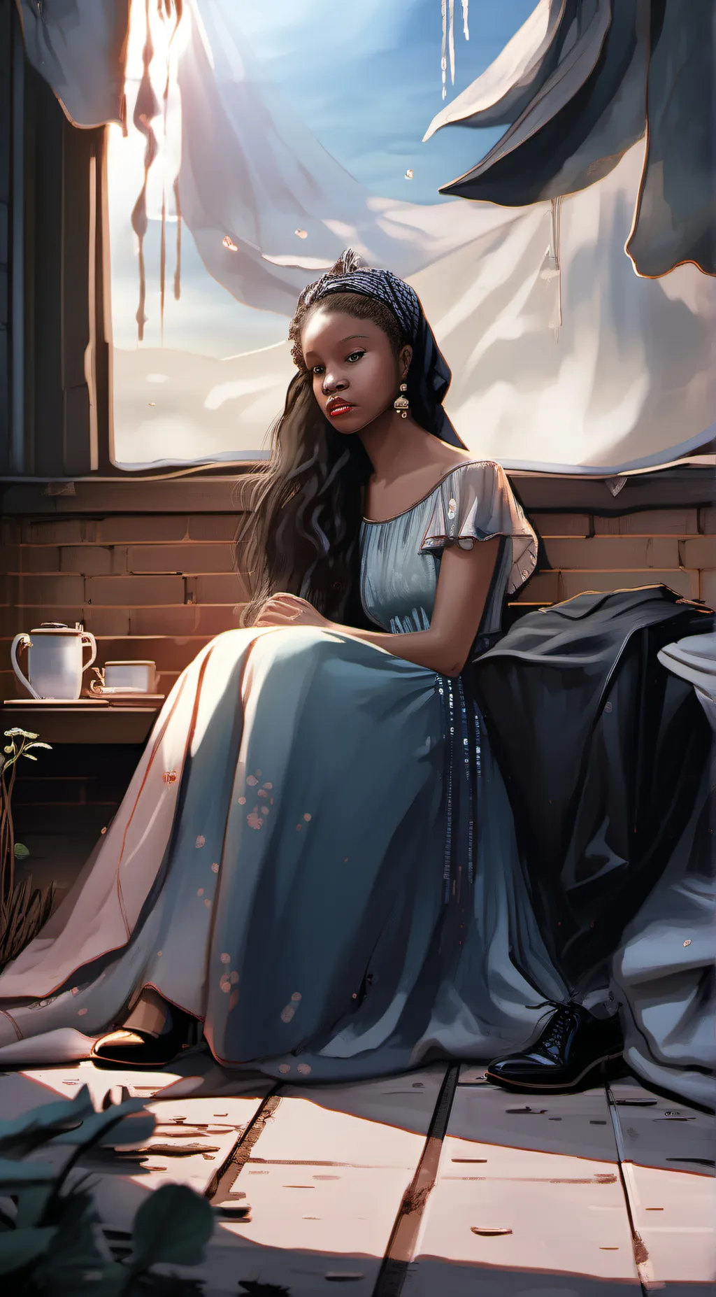 ai character: makayla  background