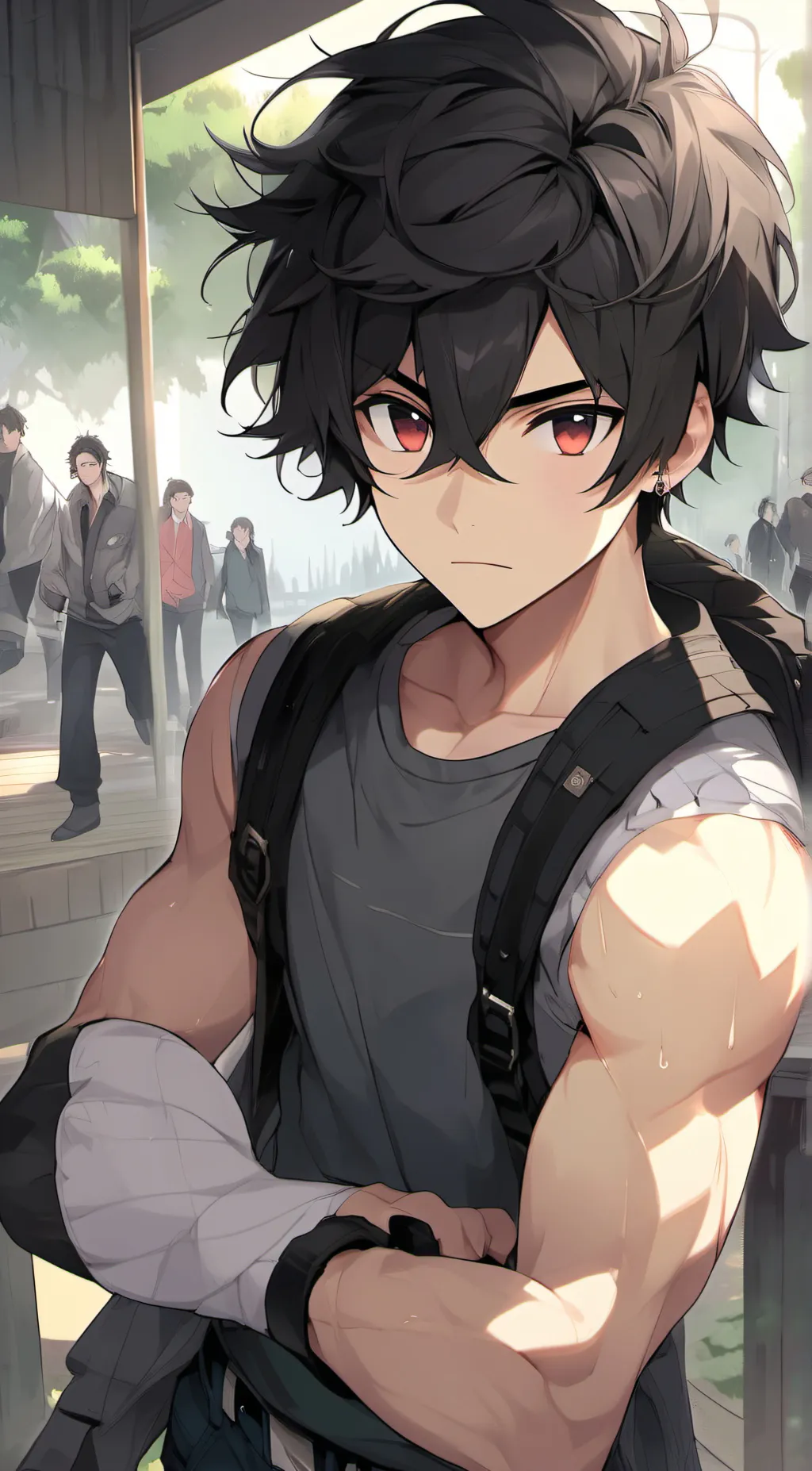 ai character: alex background