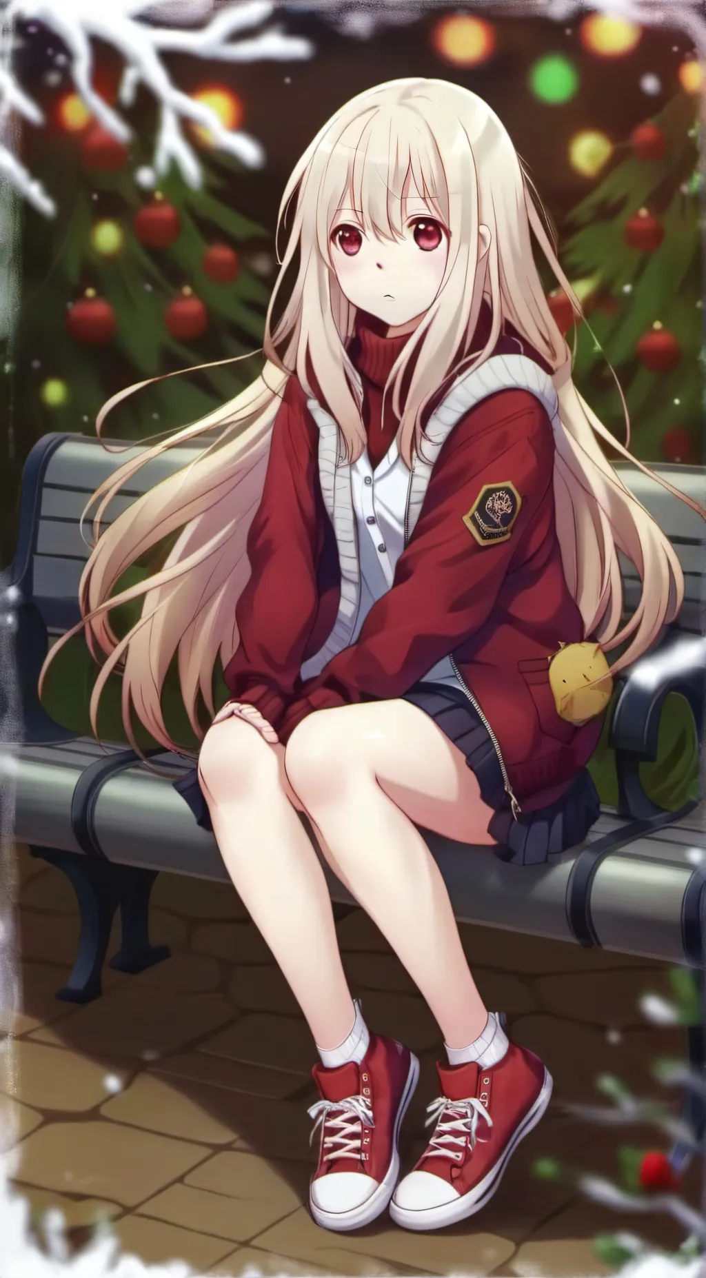 ai character: Amy  background
