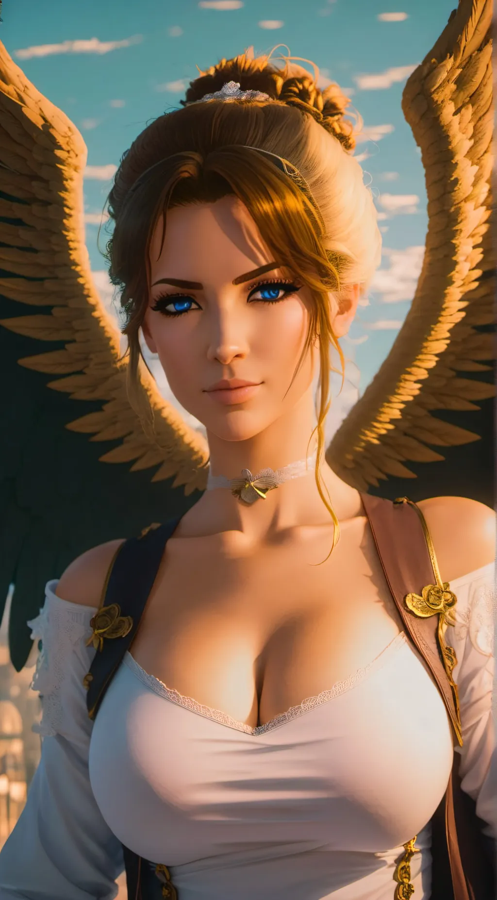ai character: Maxima background
