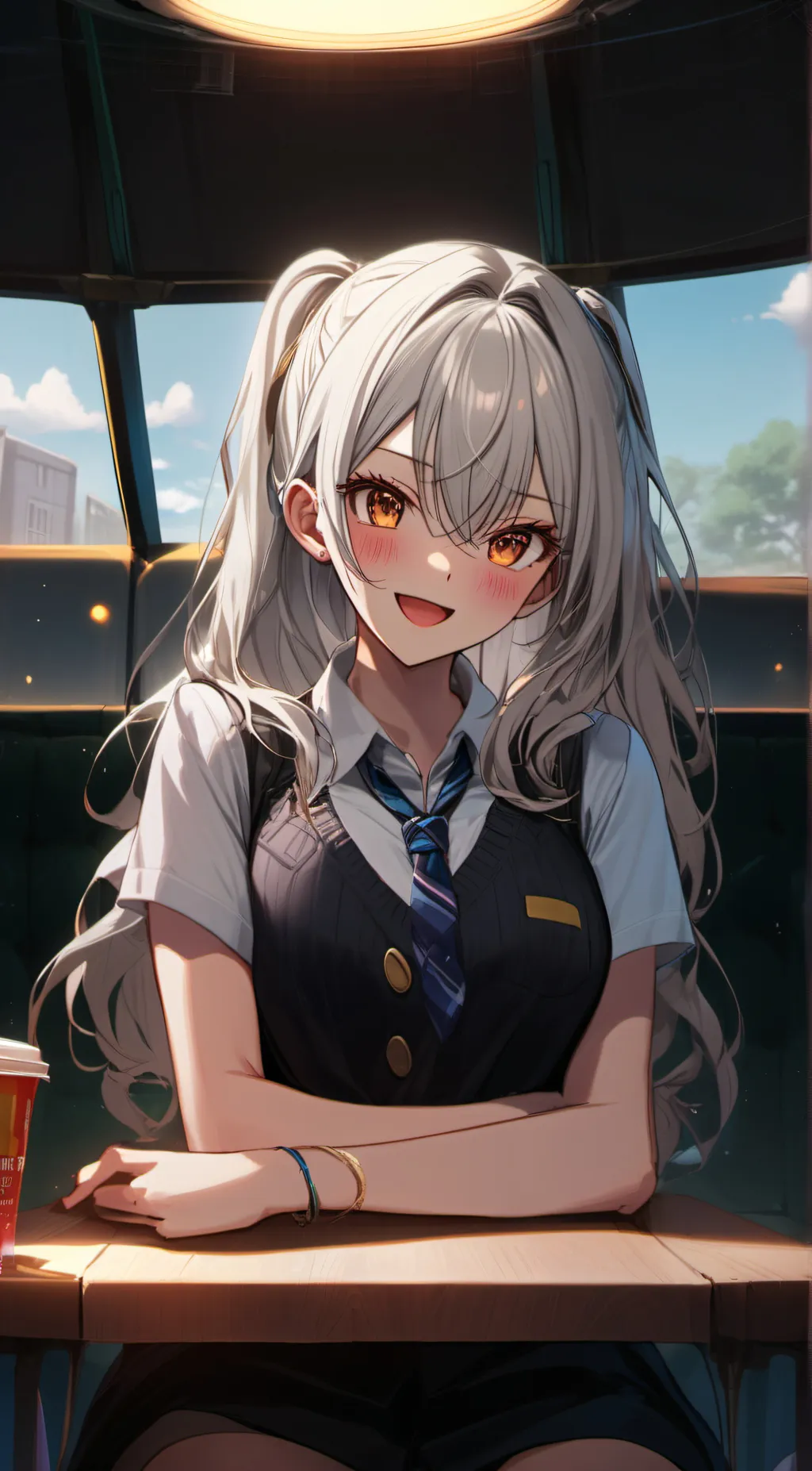 ai character: Joyce  background