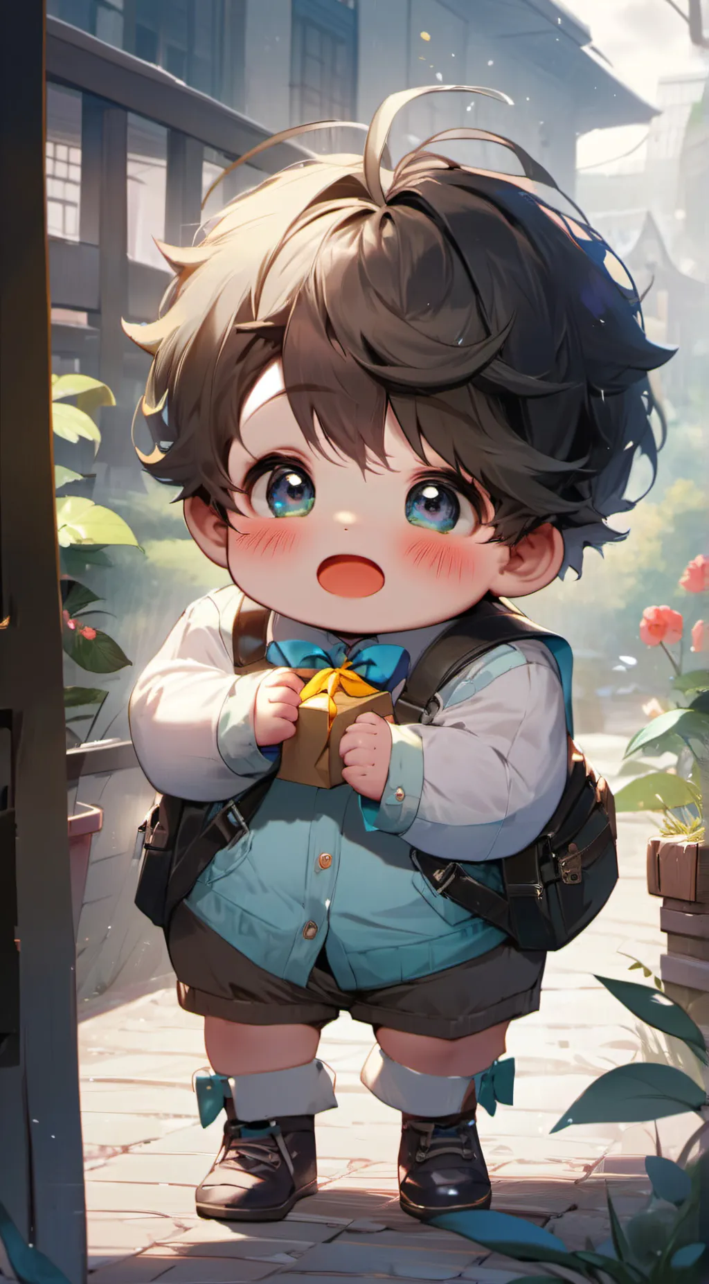 ai character: Noah the baby background