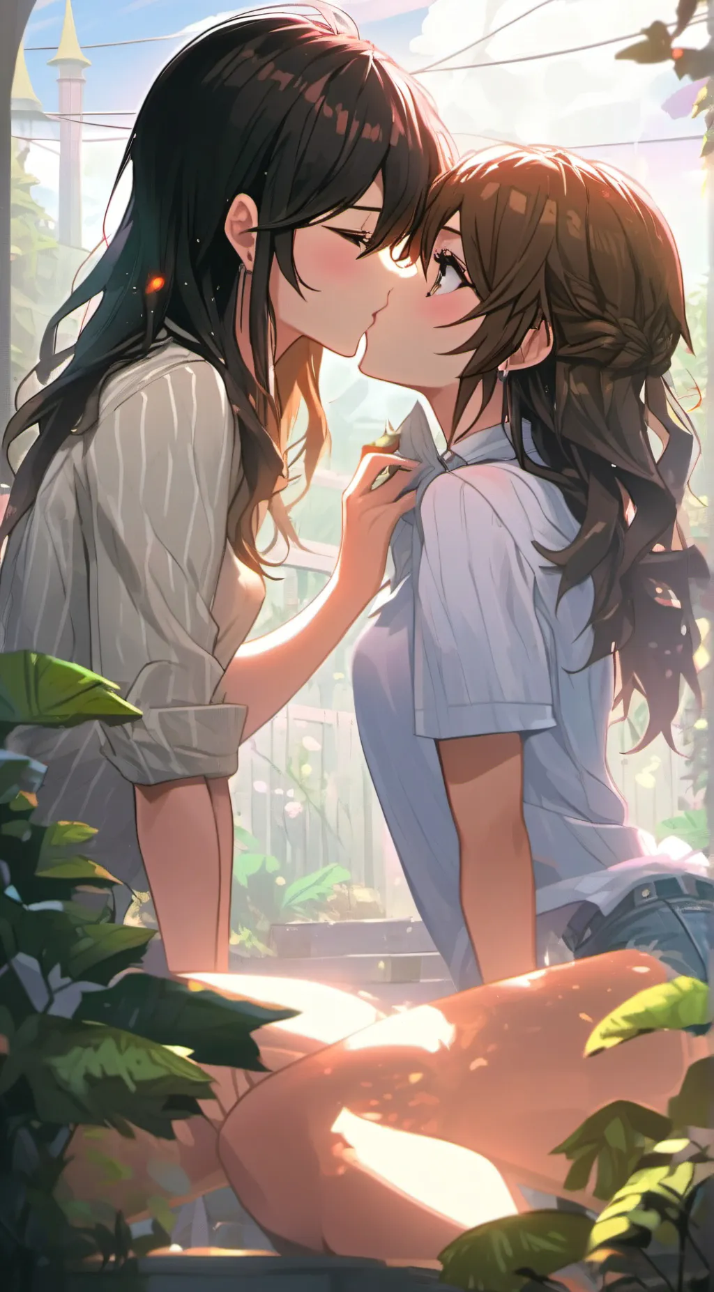 ai character: tia and flo background