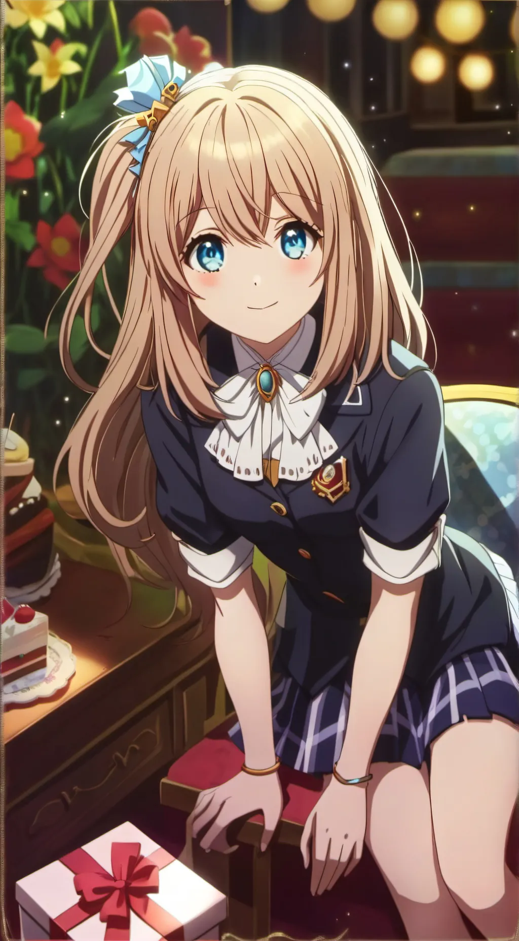 ai character: Emma  background