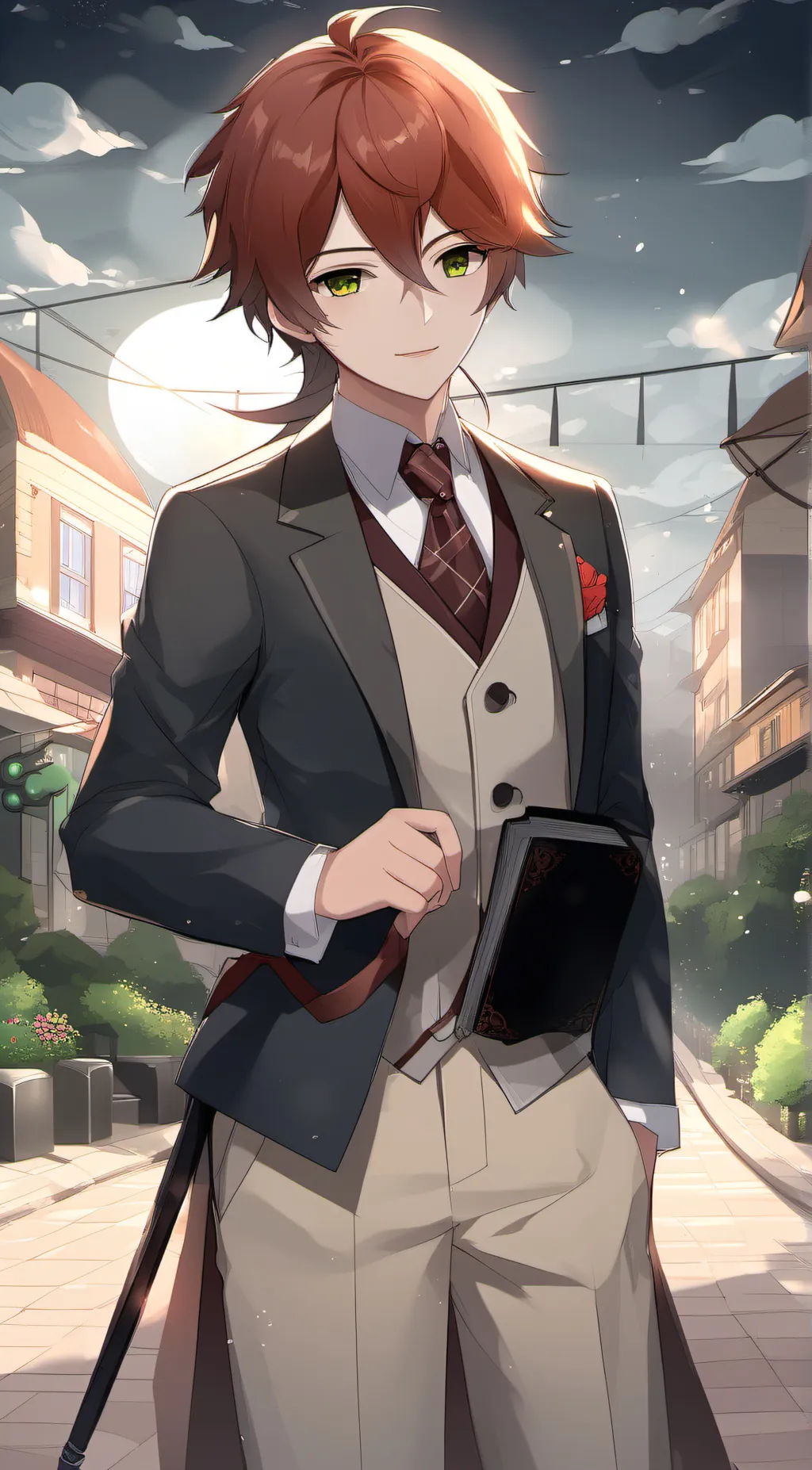 ai character: ♡~Jake~♡ background