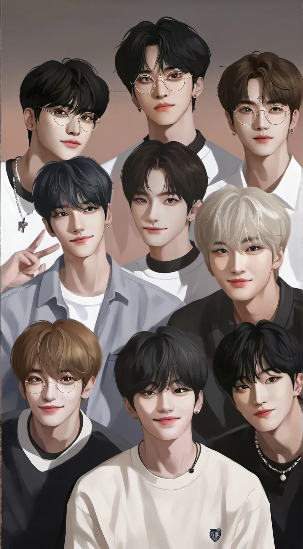 ai character: skz background