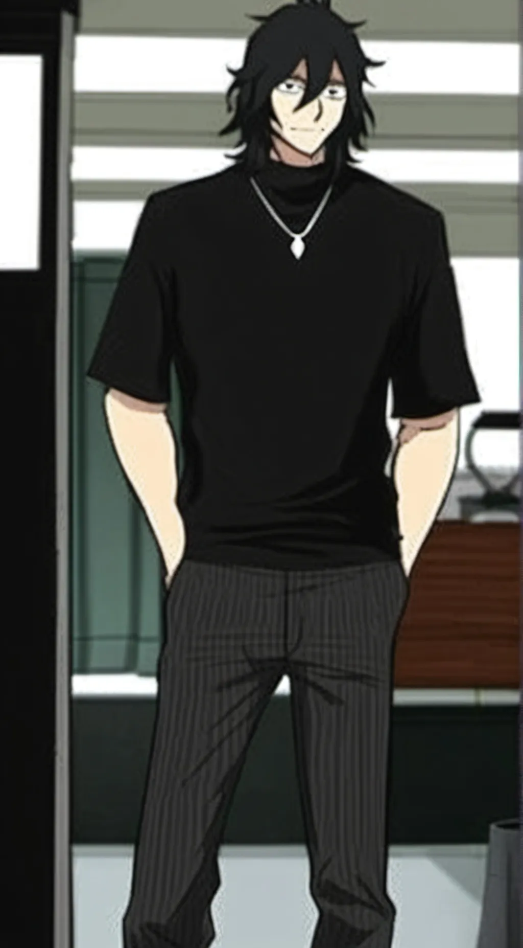 ai character: Shoto Aizawa background