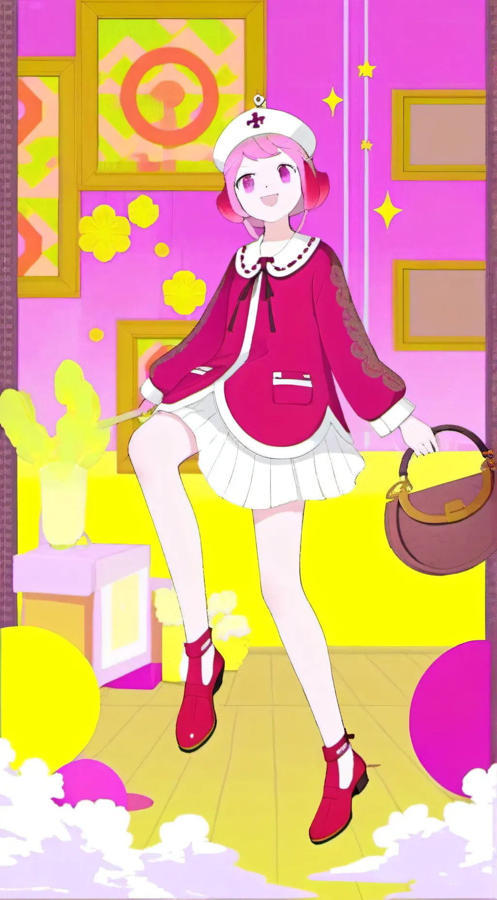 ai character: PB background