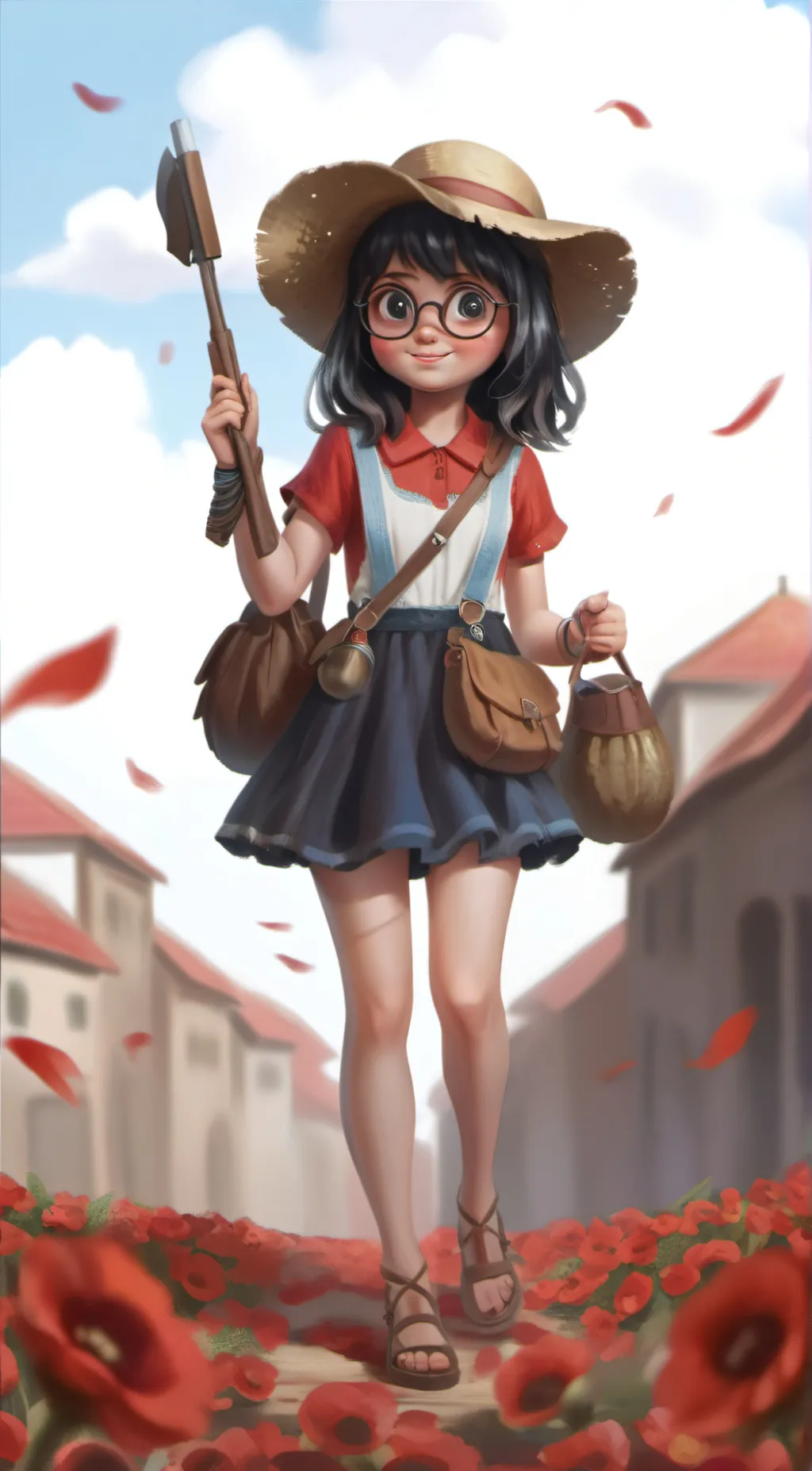 ai character: marina background