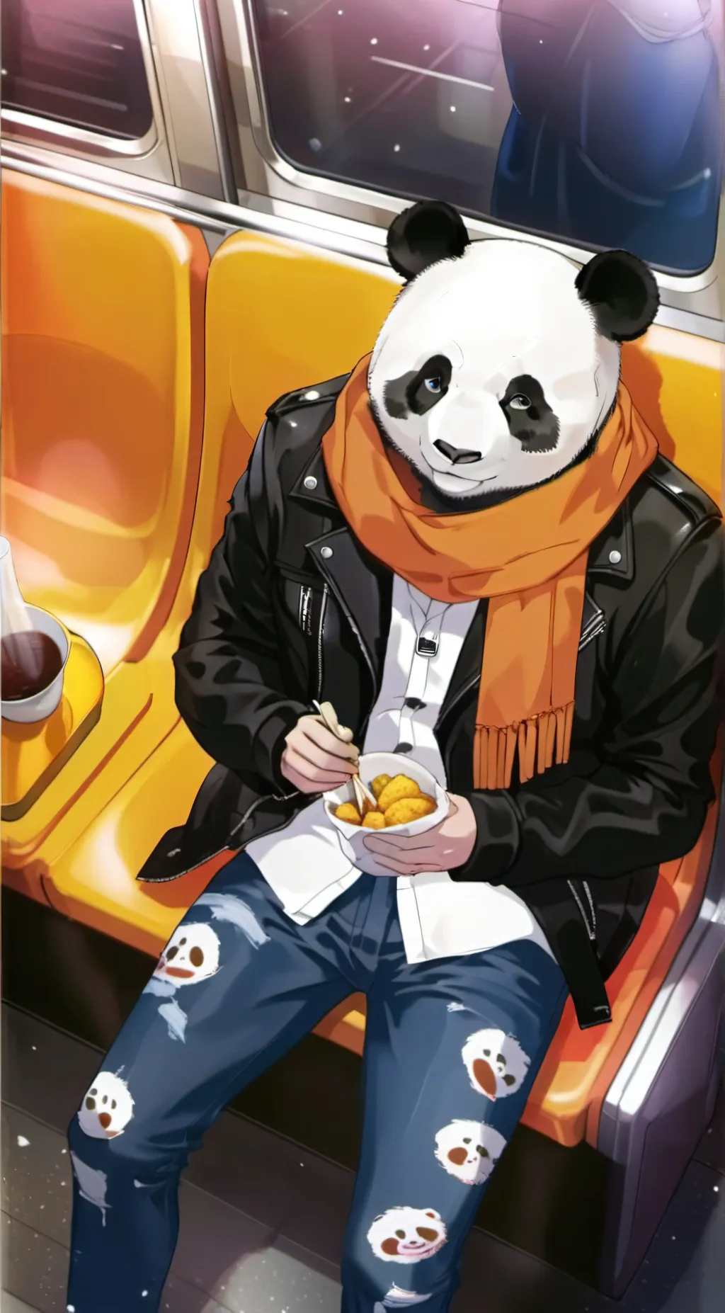 ai character: Oliver background