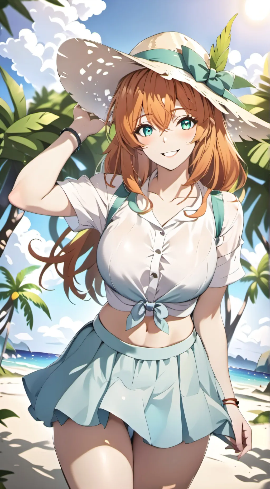 ai character: Marie background
