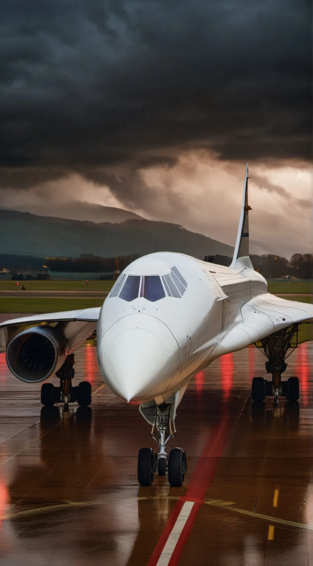 ai character: air france 4590 background