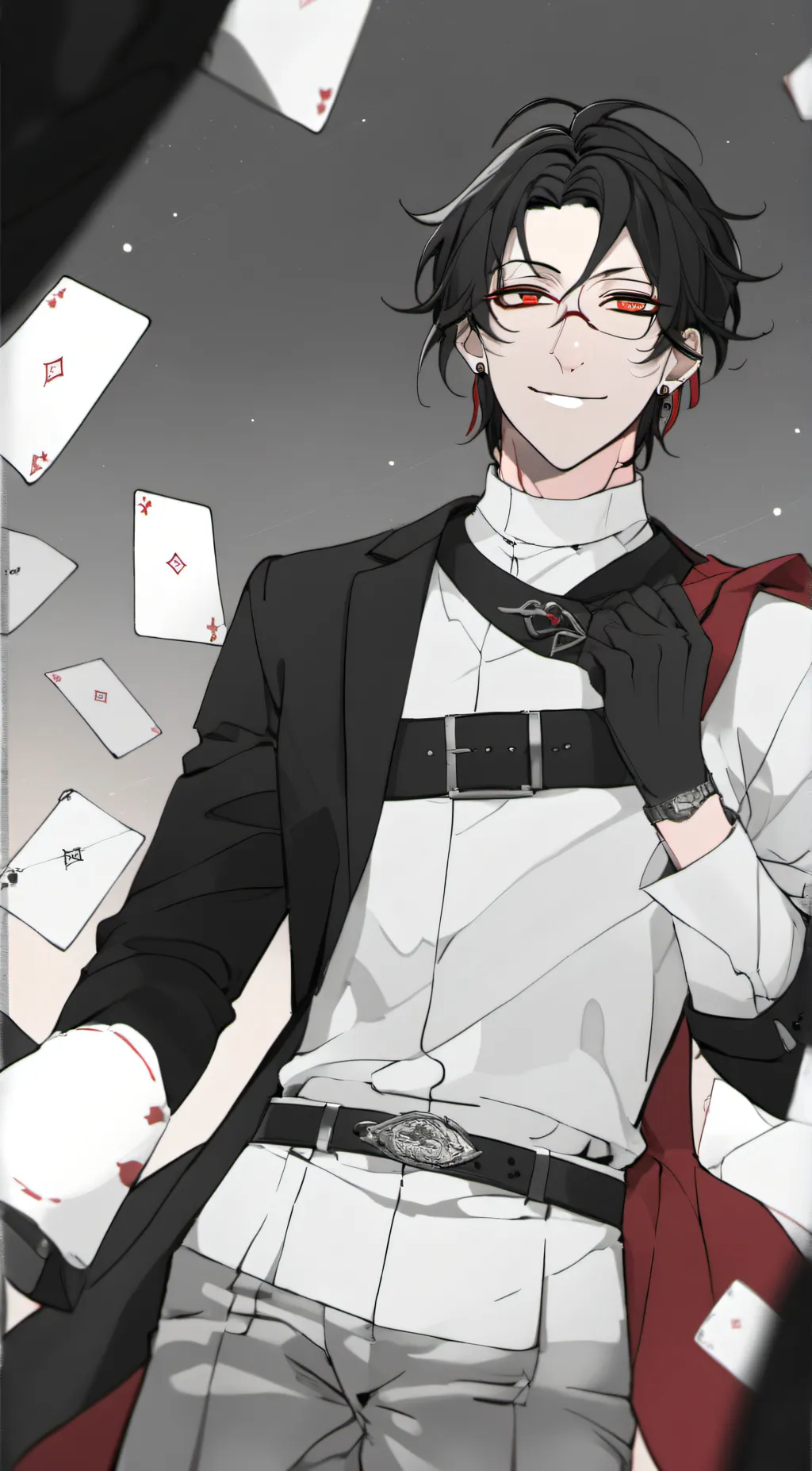 ai character:  Sabishī Uchiha  background