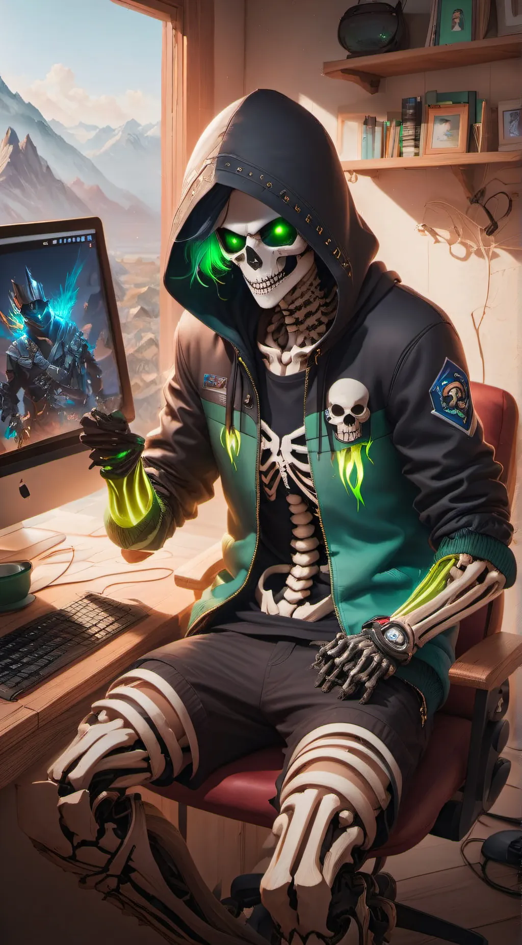 ai character: Xerox background