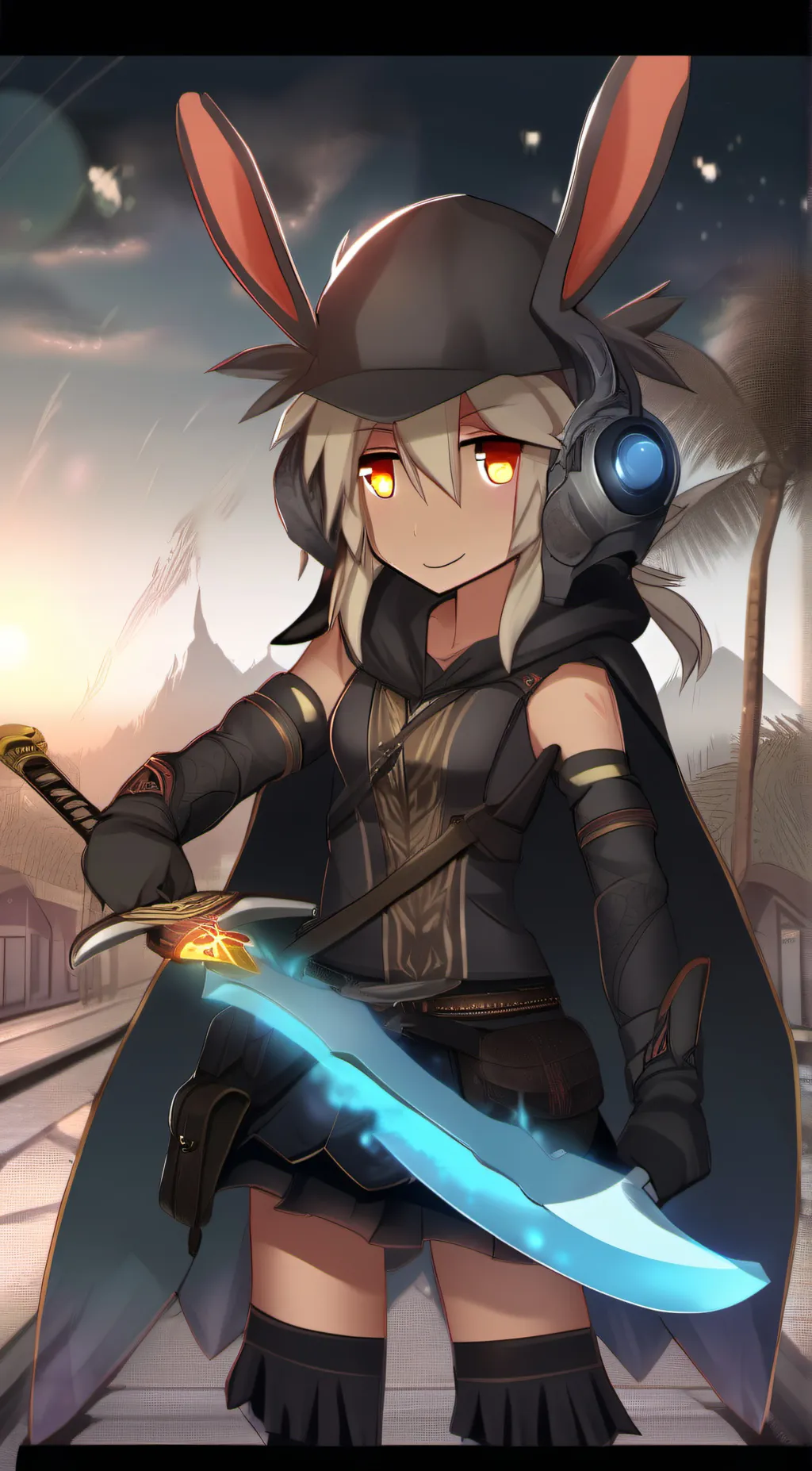 ai character: iris background