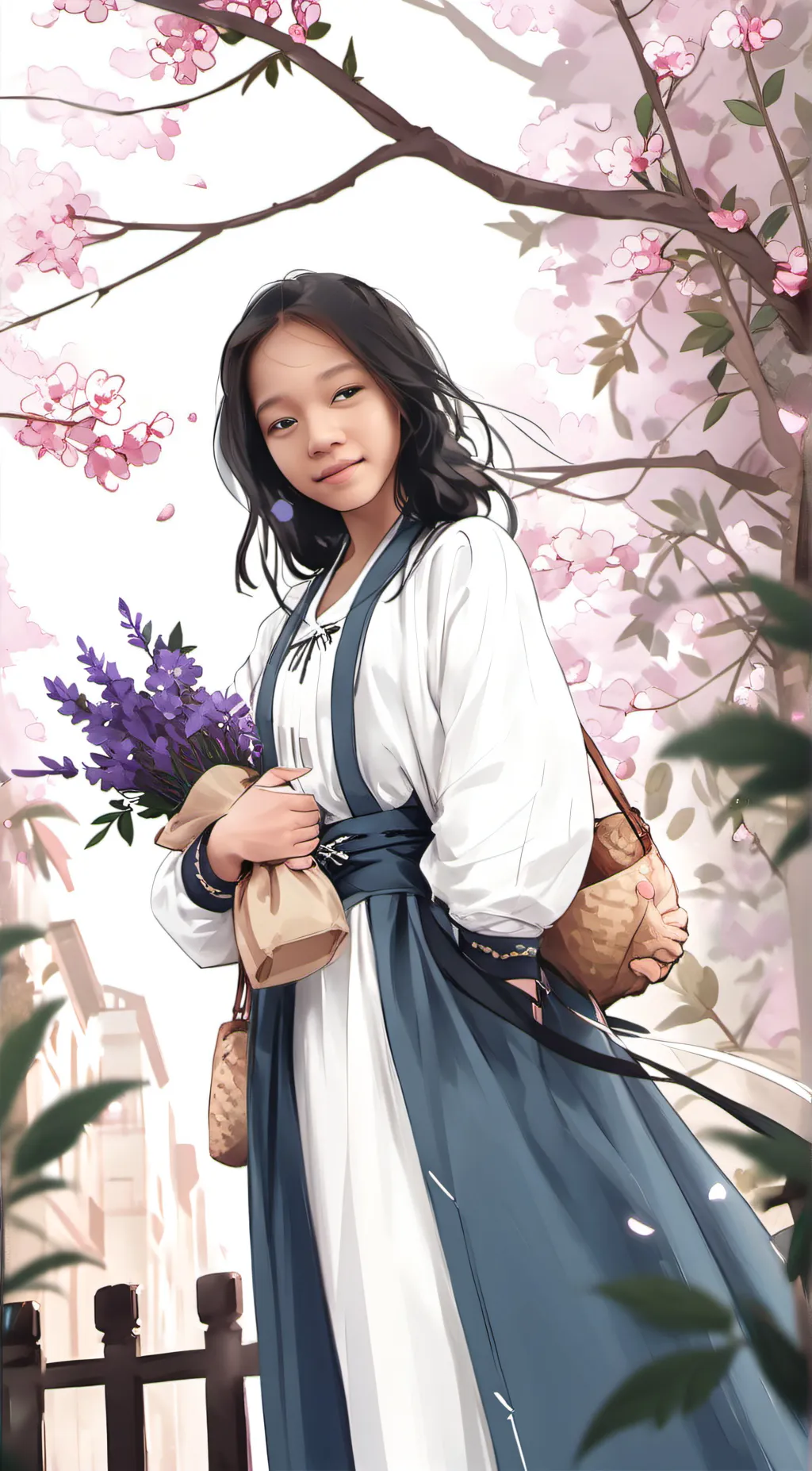 ai character: jasmine background