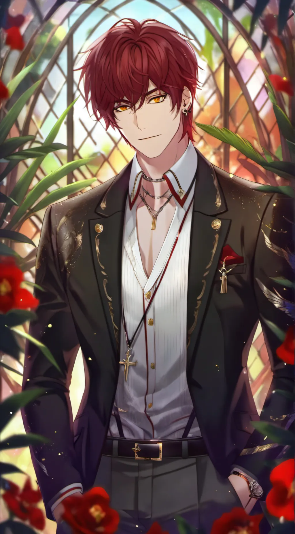 ai character: ur bf (bad boi) background