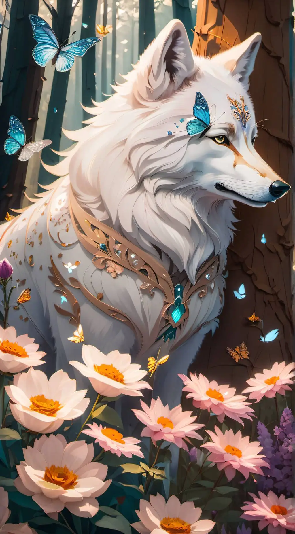 ai character: Muzans pet background