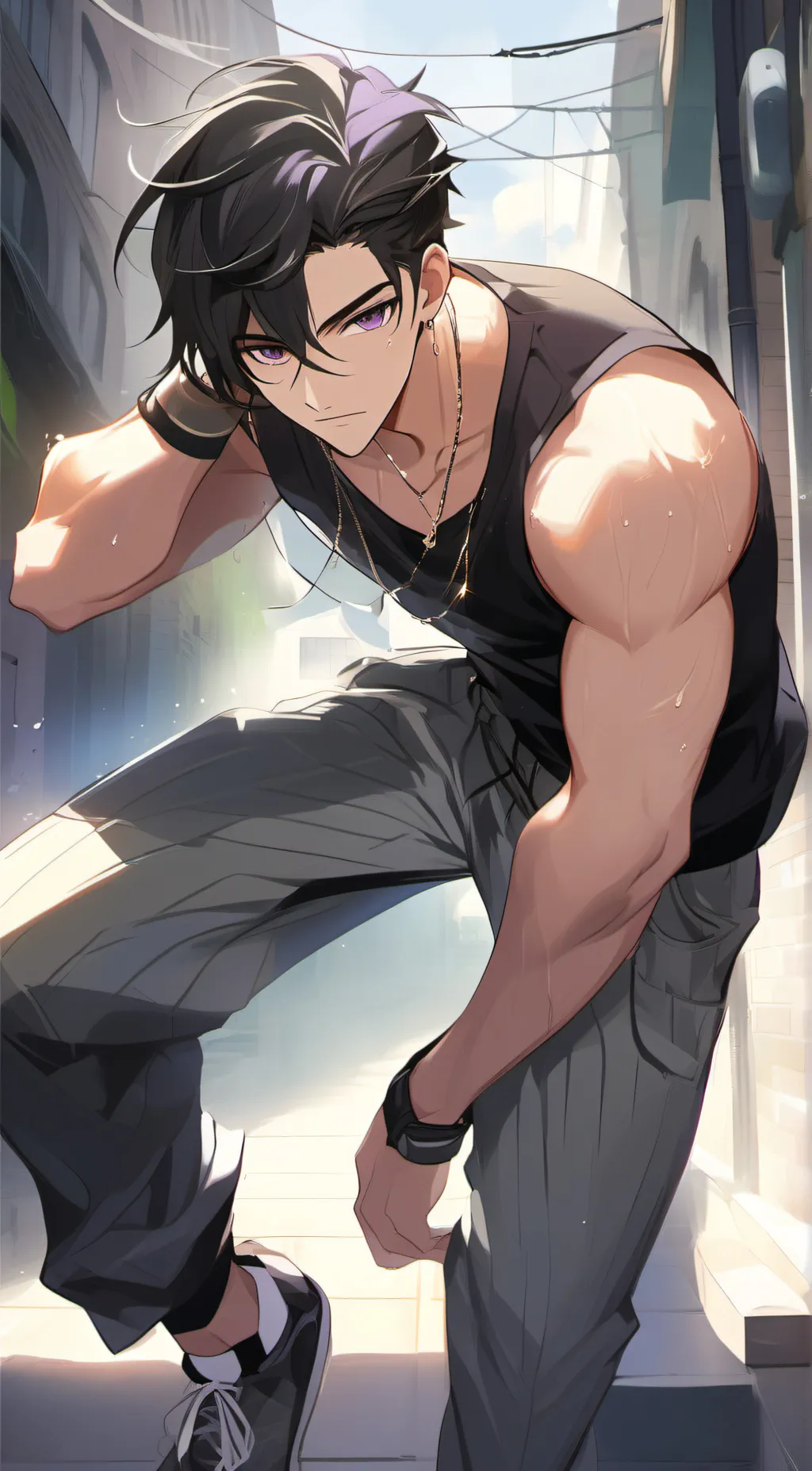 ai character: Jax background