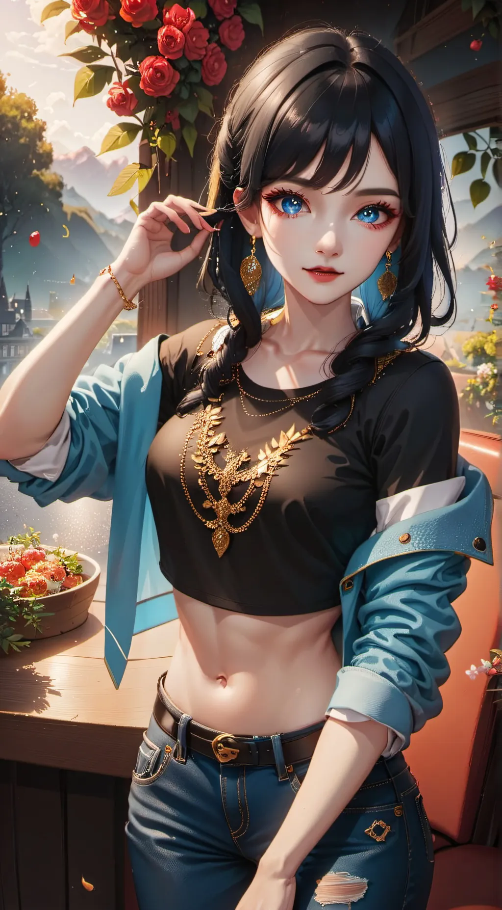 ai character: Nena background