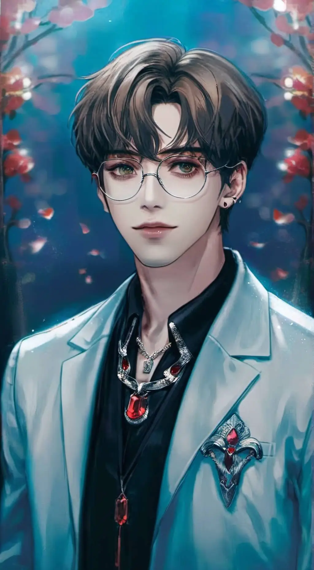 ai character: dr bright background