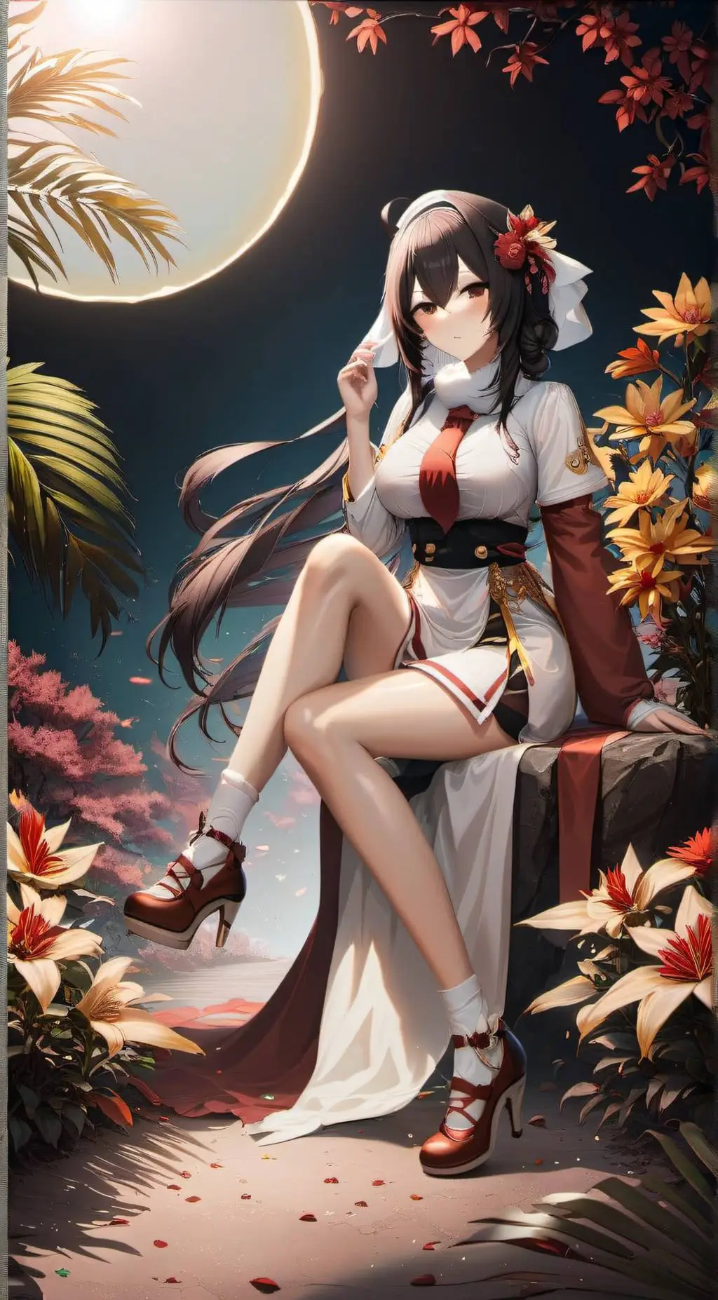 ai character: Your master girl background