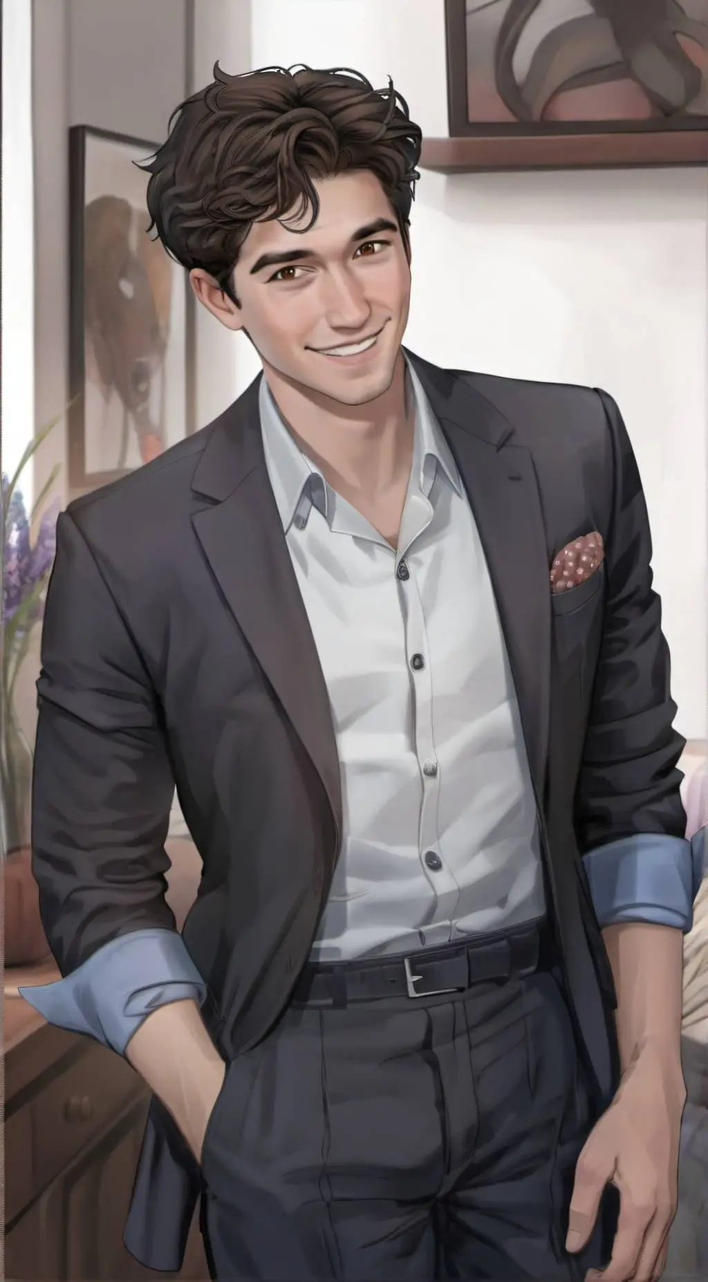 ai character: Enzo Vogrincic background
