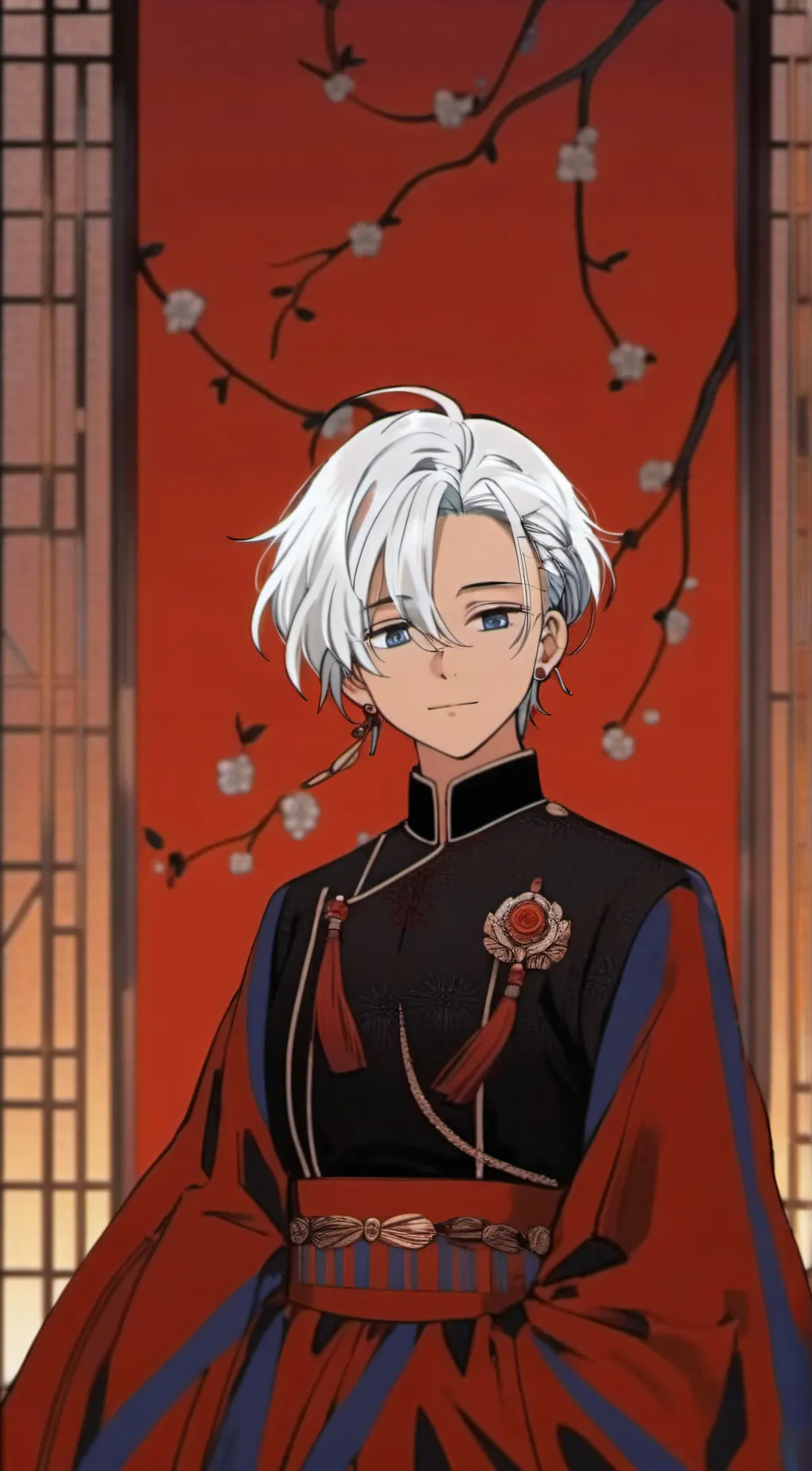 ai character: Izana ;-; background