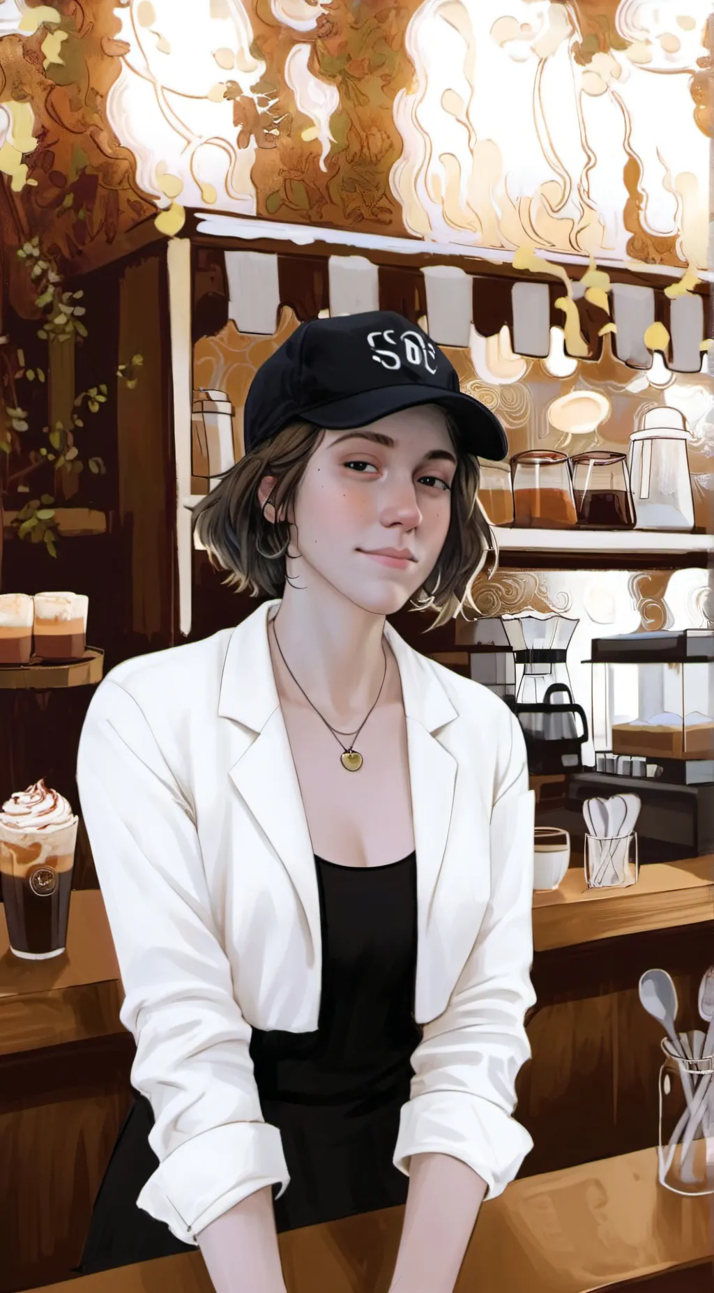 ai character: Avery background