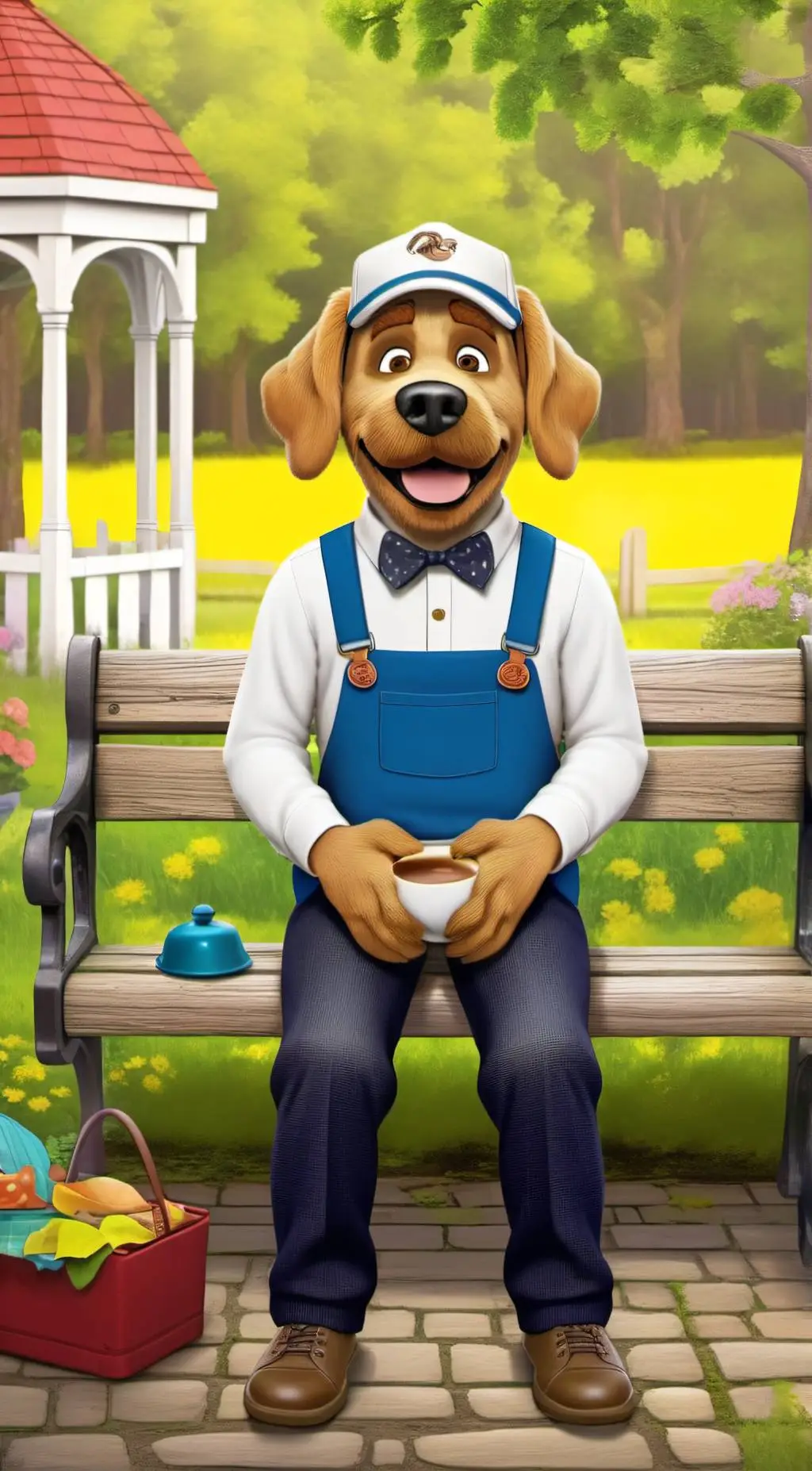 ai character: Talking Ben background