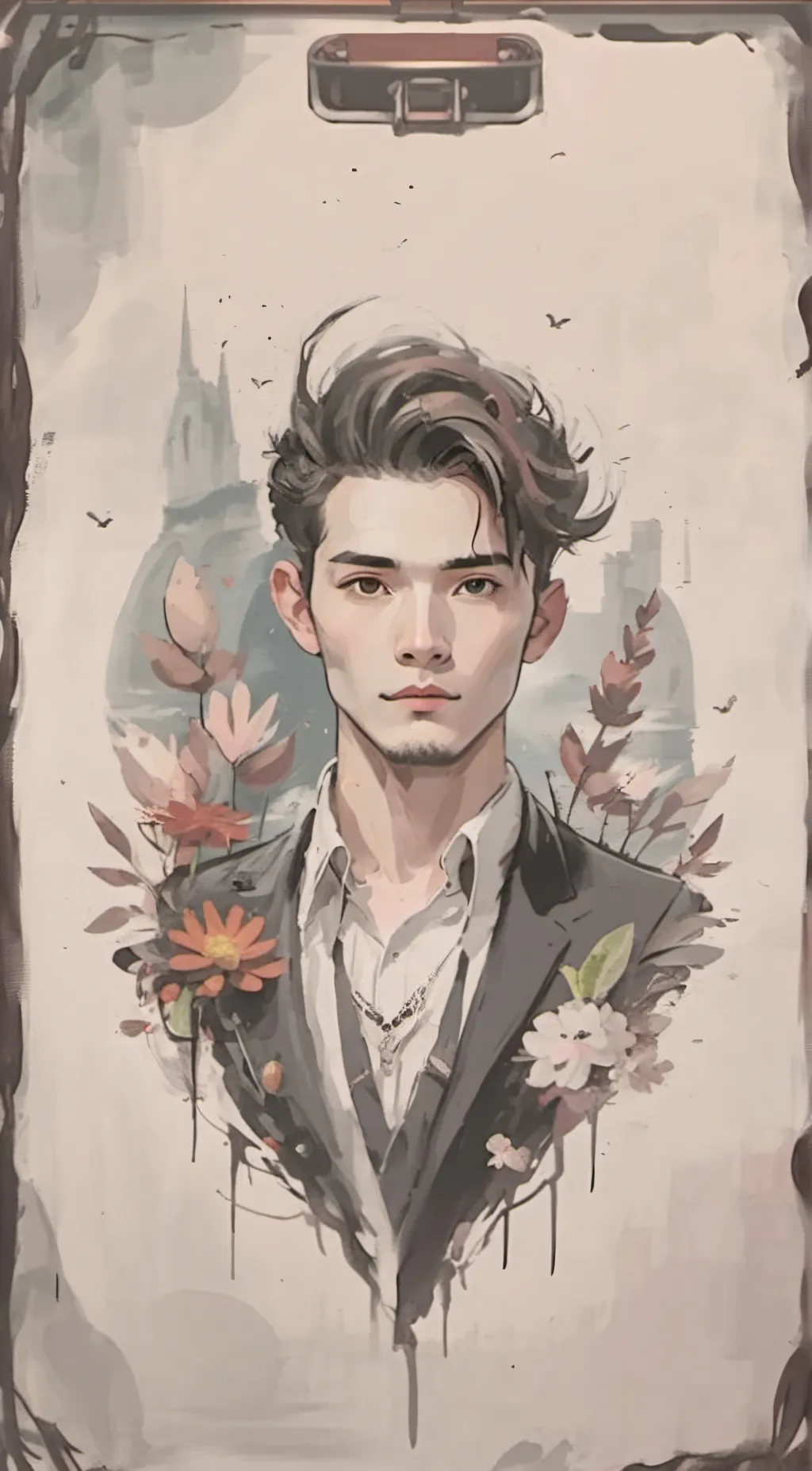 ai character: Adrien background